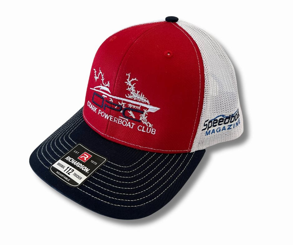 Ozark Powerboat Club Speedboat Magazine edition - Adjustable Snapback