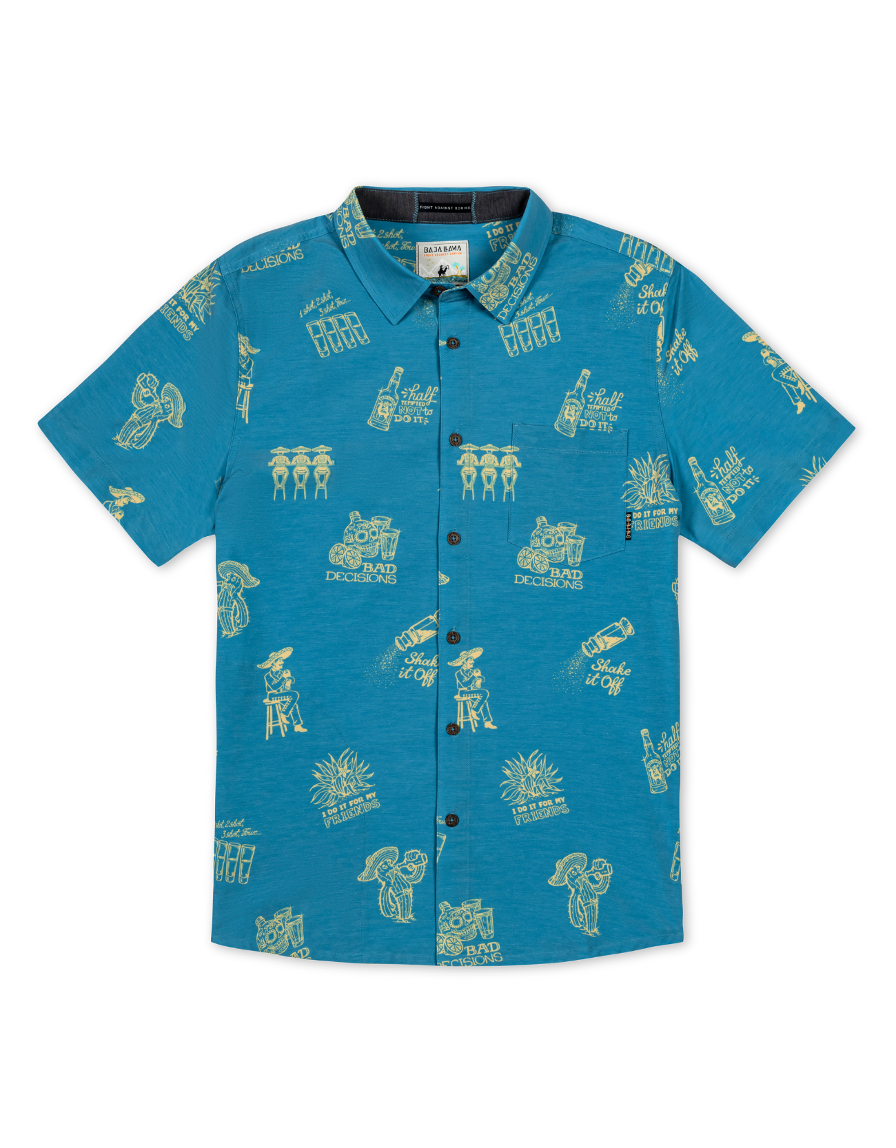 BAD DECISIONS - VAGABOND™ BUTTON UP