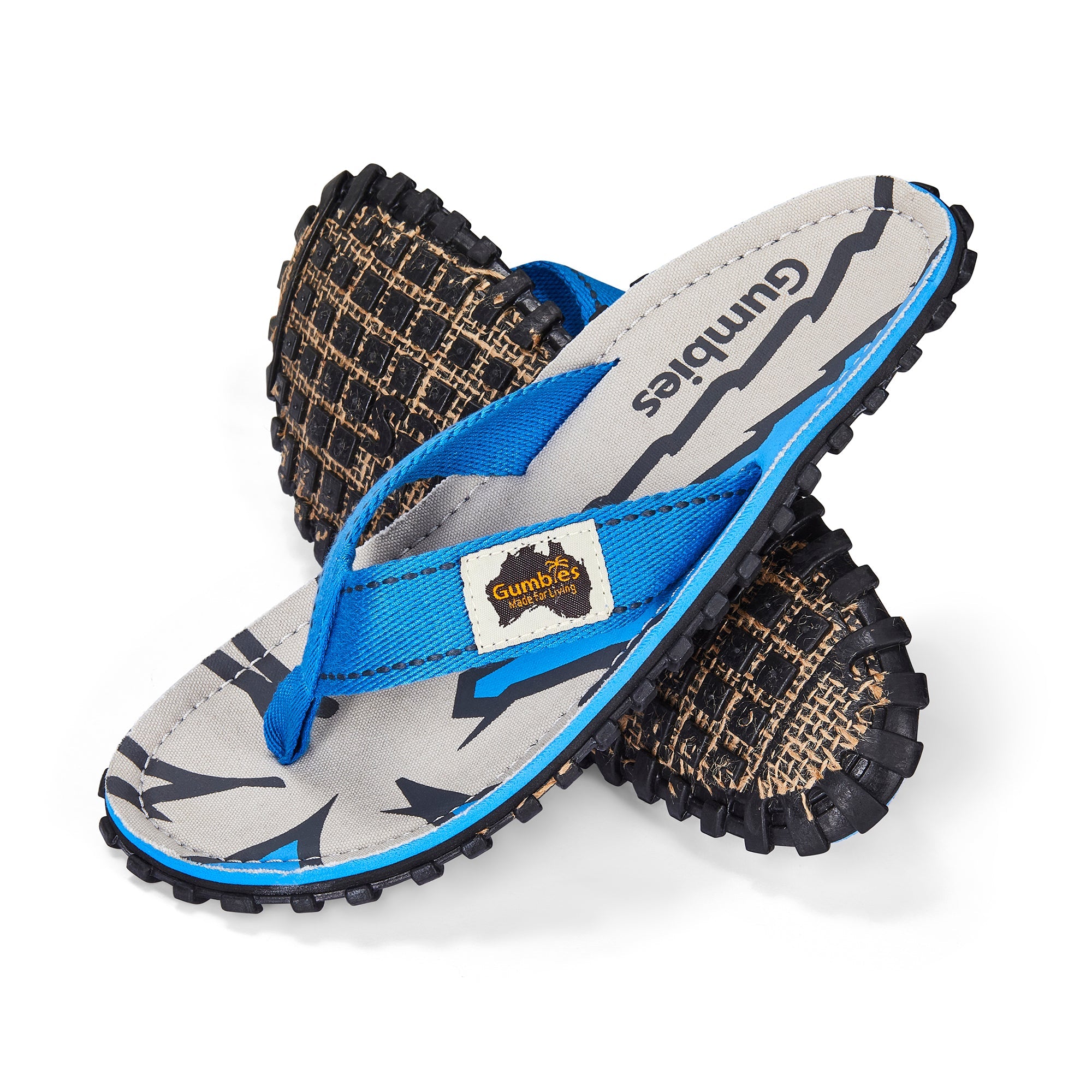 Islander Flip-Flops - Women's - Blue Palms