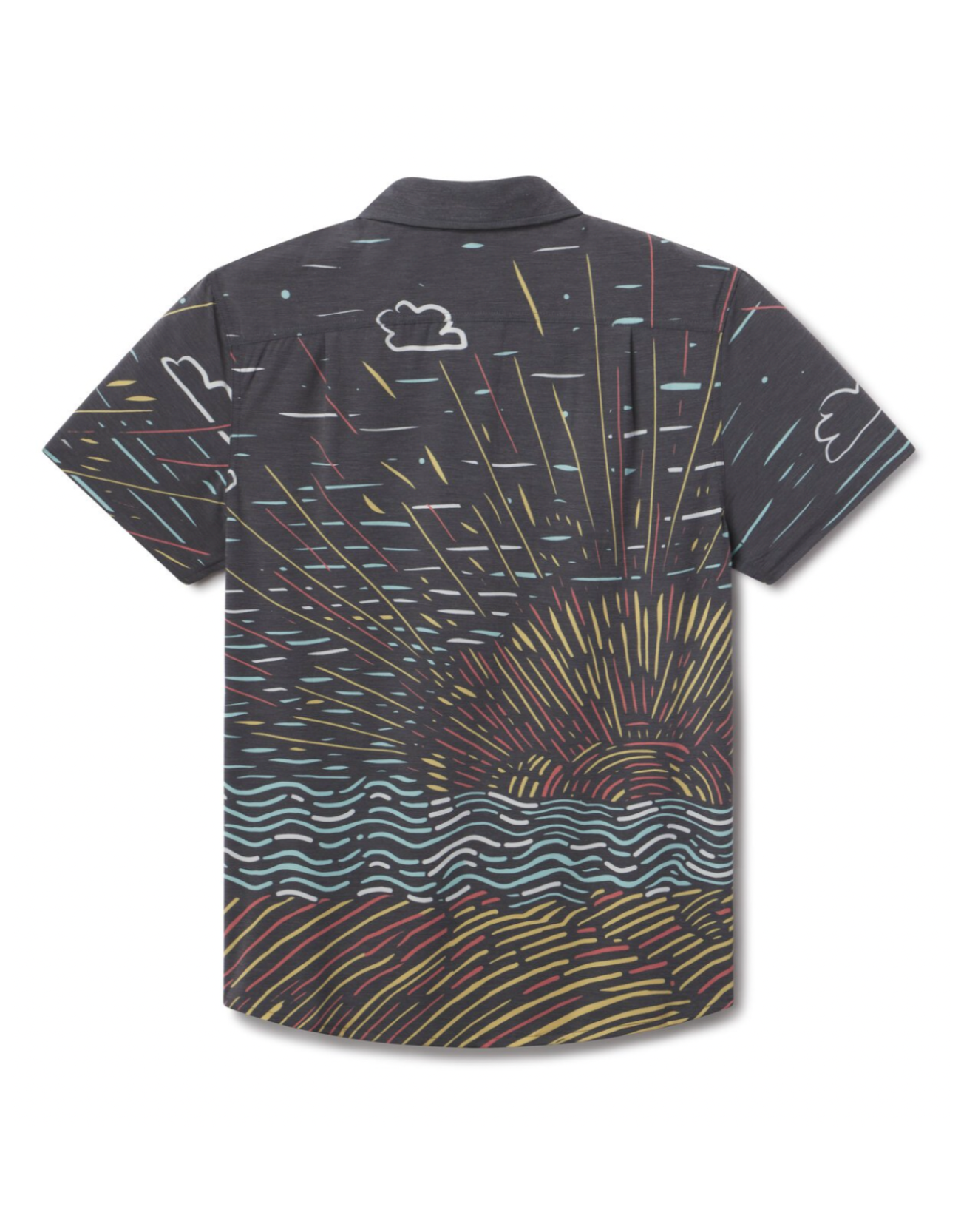 SUNBURST BLACK - VAGABOND™ BUTTON UP