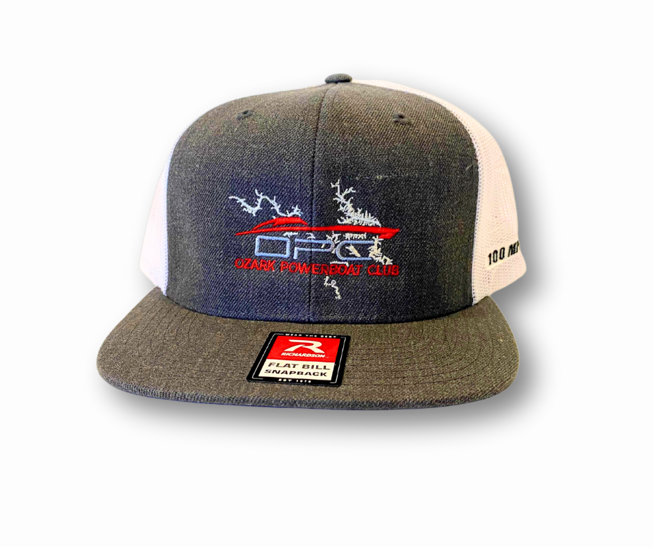 Ozark Powerboat Club 100MPH+ Wool edition - Adjustable Snapback