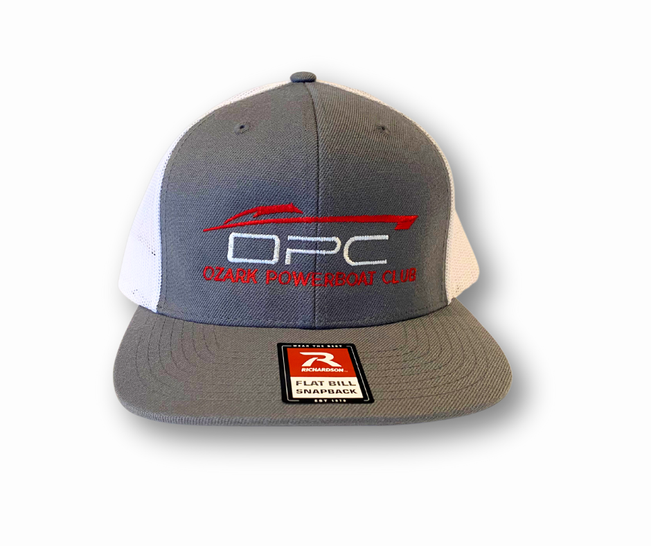 Ozark Powerboat Club Trucker Cap - Oversized Logo