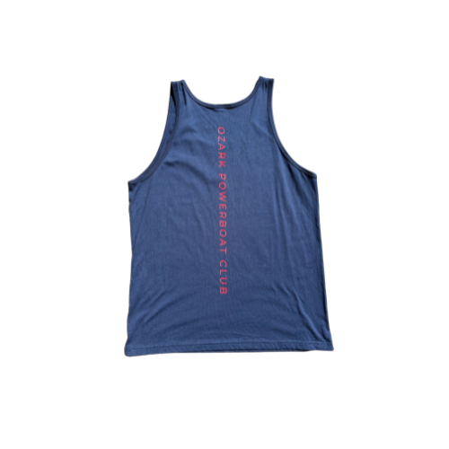 Ozark Powerboat Club Tank Top - Navy