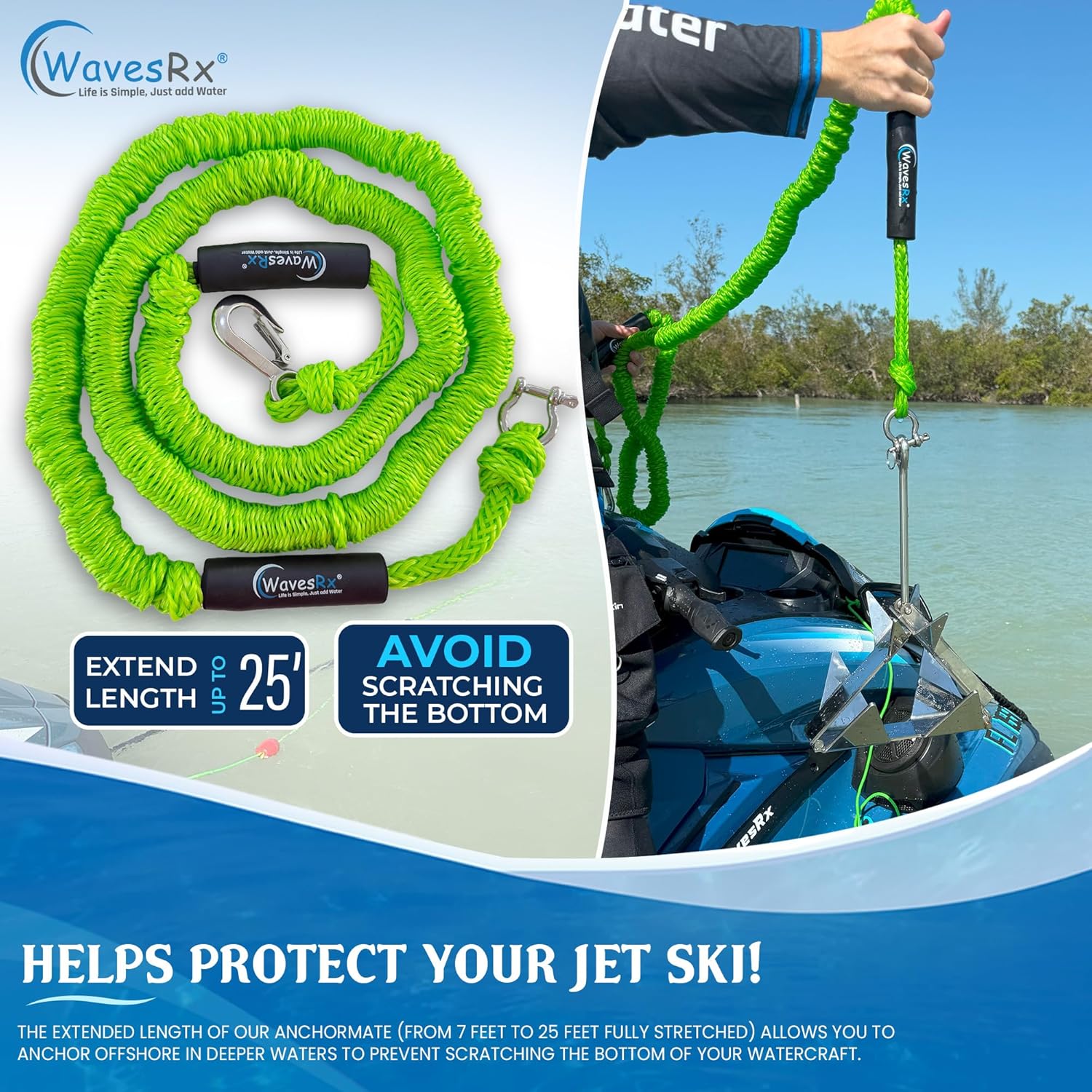 7'-25' ANCHORMATE BUNGEES