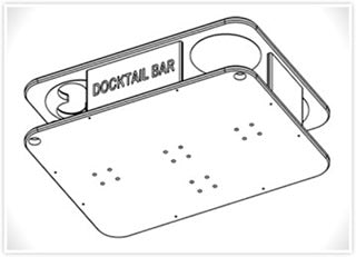 Magma LeveLock All-Angle Adjustable Fish Rod Holder Mount