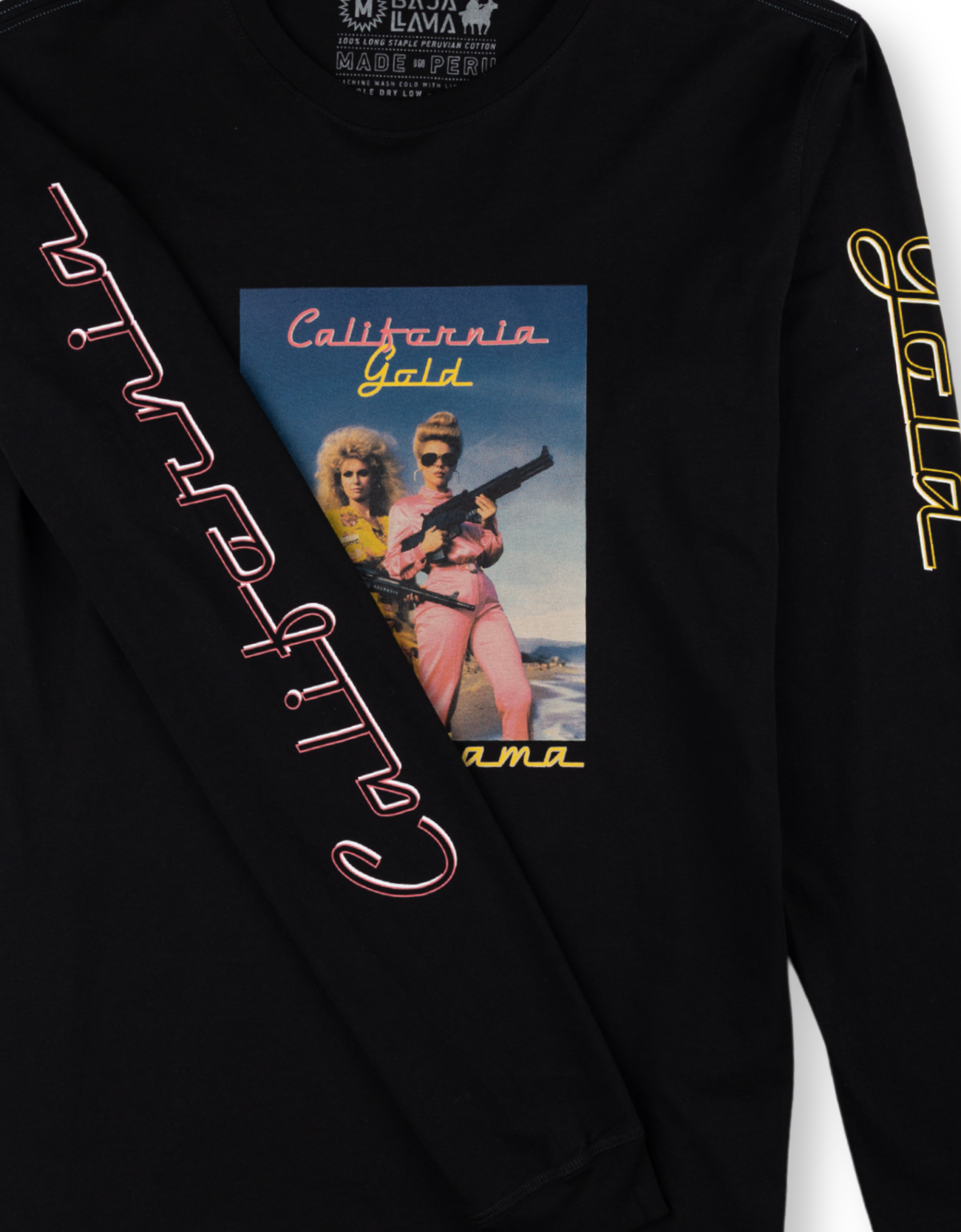 CALIFORNIA GOLD - LONG SLEEVE PRIMO GRAPHIC TEE