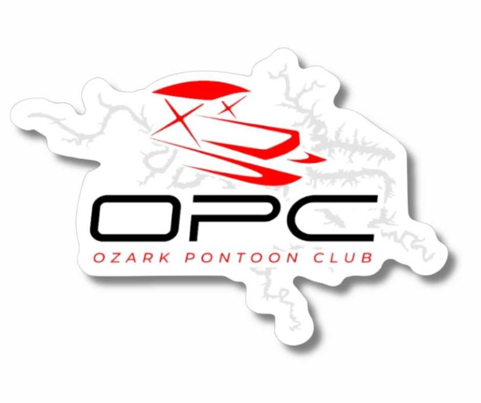 4 x 3 Ozark Pontoon Club Decal