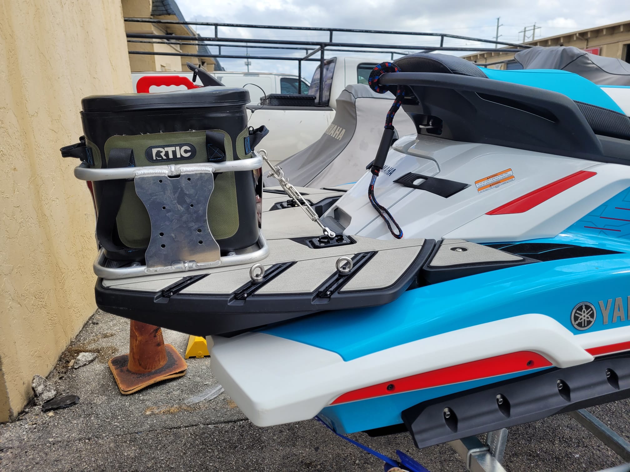 Low Profile Yamaha FX Rack to fit the on RecDeck Platform 2019-2025