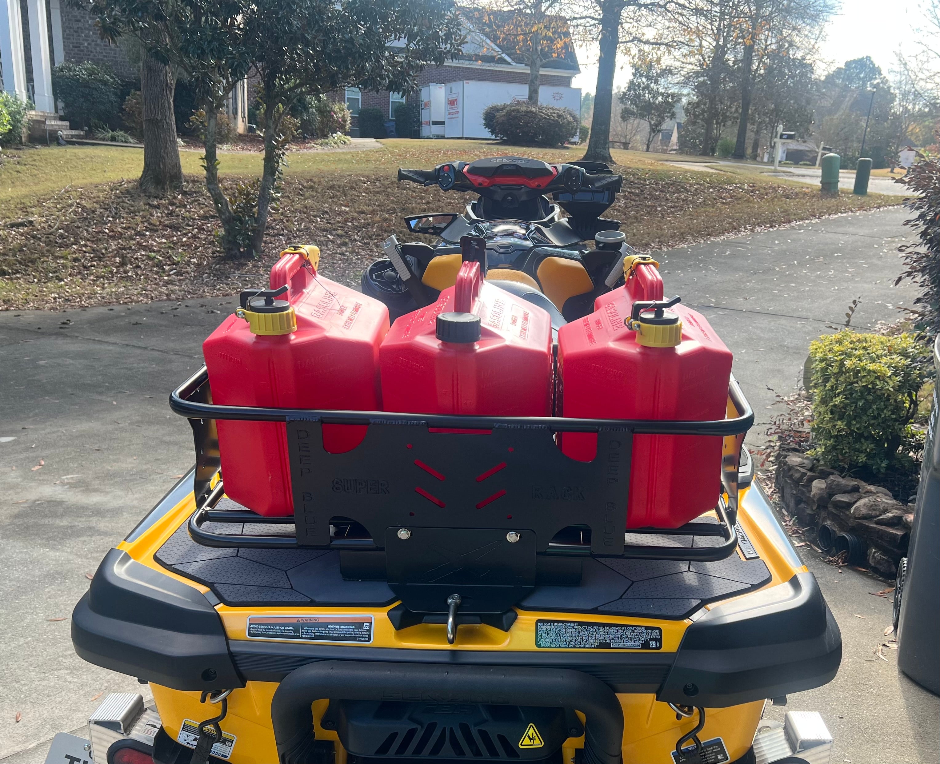 Low Profile Deep Blue with LINQ system PLUS Reinforcement Base and Back Support for Sea-Doo RXT-X AND GTX MODELS ONLY with LINQ system 2018 -2025