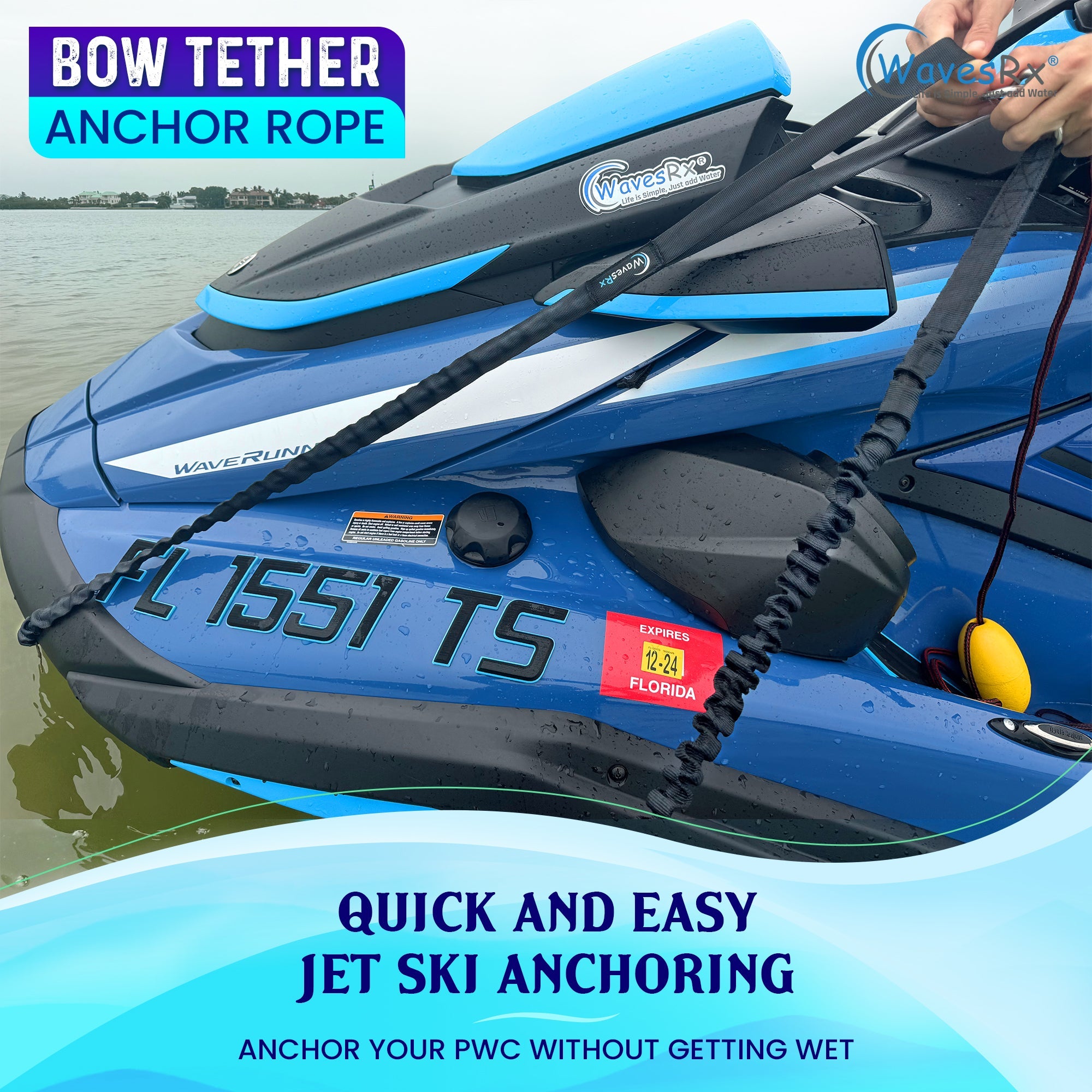 BOW TETHER ANCHOR BUNGEE