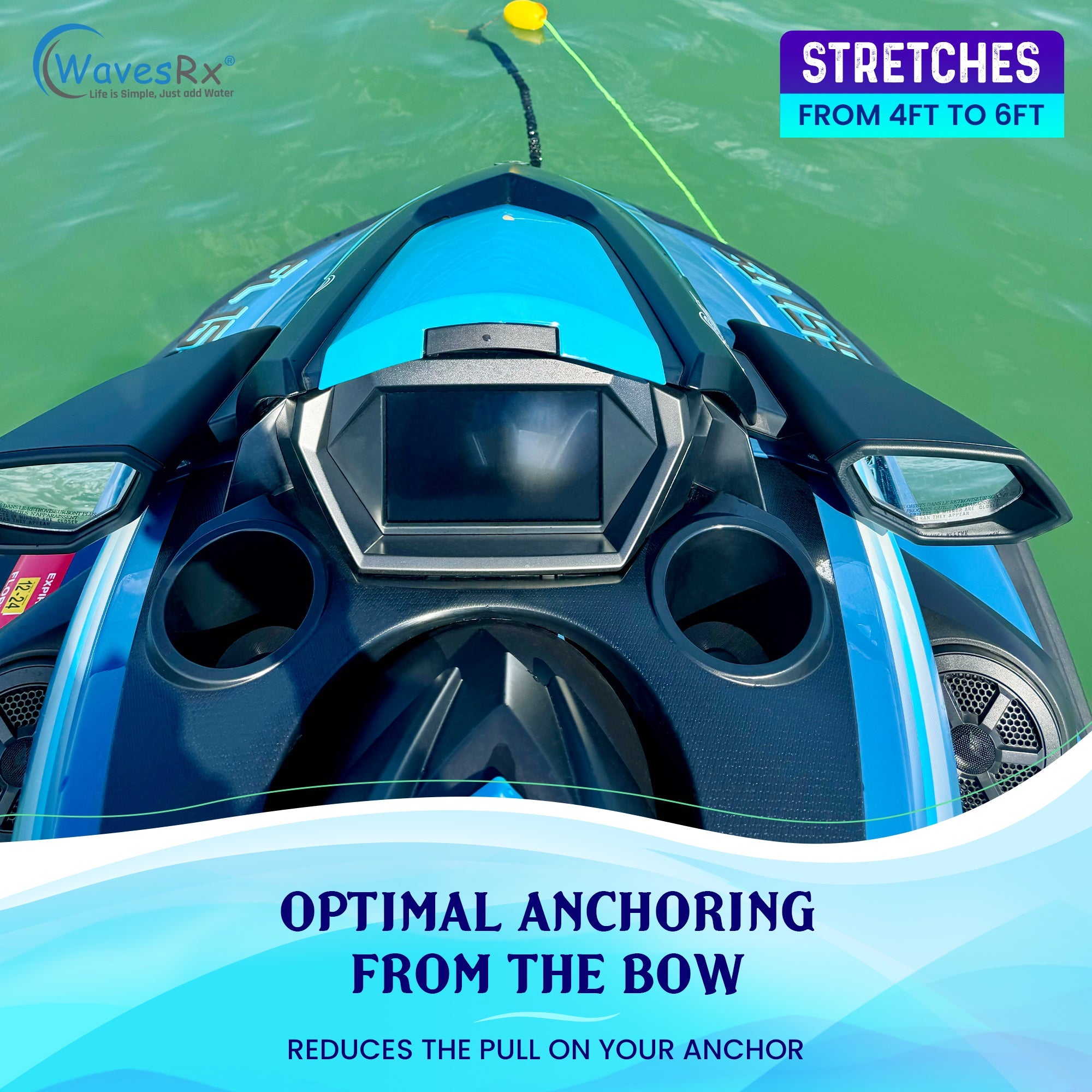 BOW TETHER ANCHOR BUNGEE