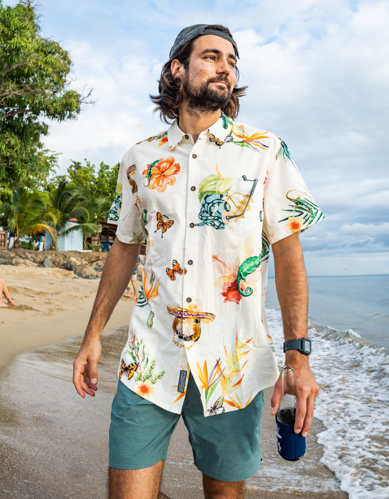 LAND BEFORE FLORAL - 7-SEAS™ BUTTON UP