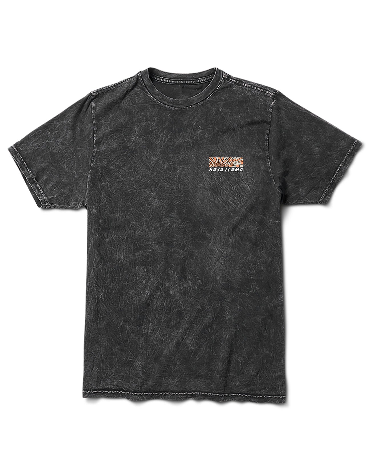 ARROYO BLACK ACID WASHED - PRIMO GRAPHIC TEE