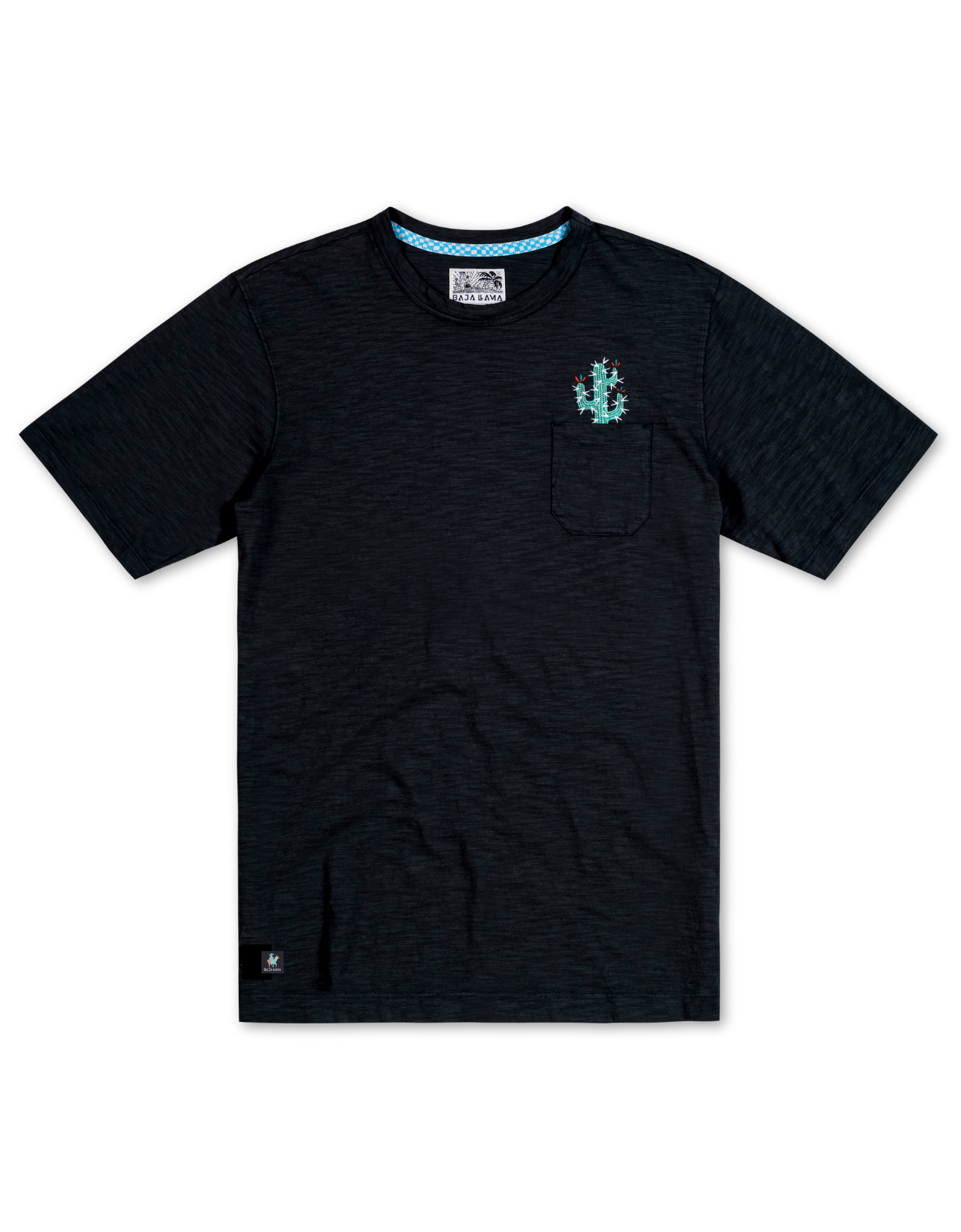 CACTUS - SLUB PIMA POCKET TEE