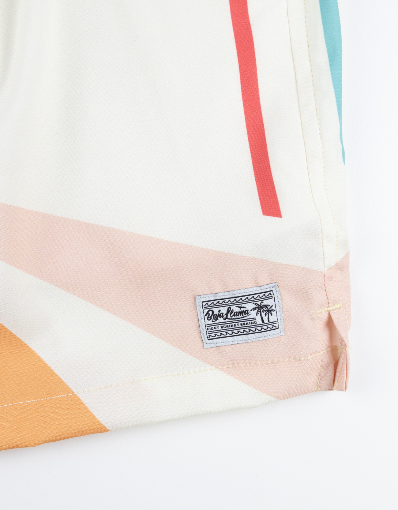 RETRO B-LEAGUE STRIPES - STRETCH SWIMSUIT