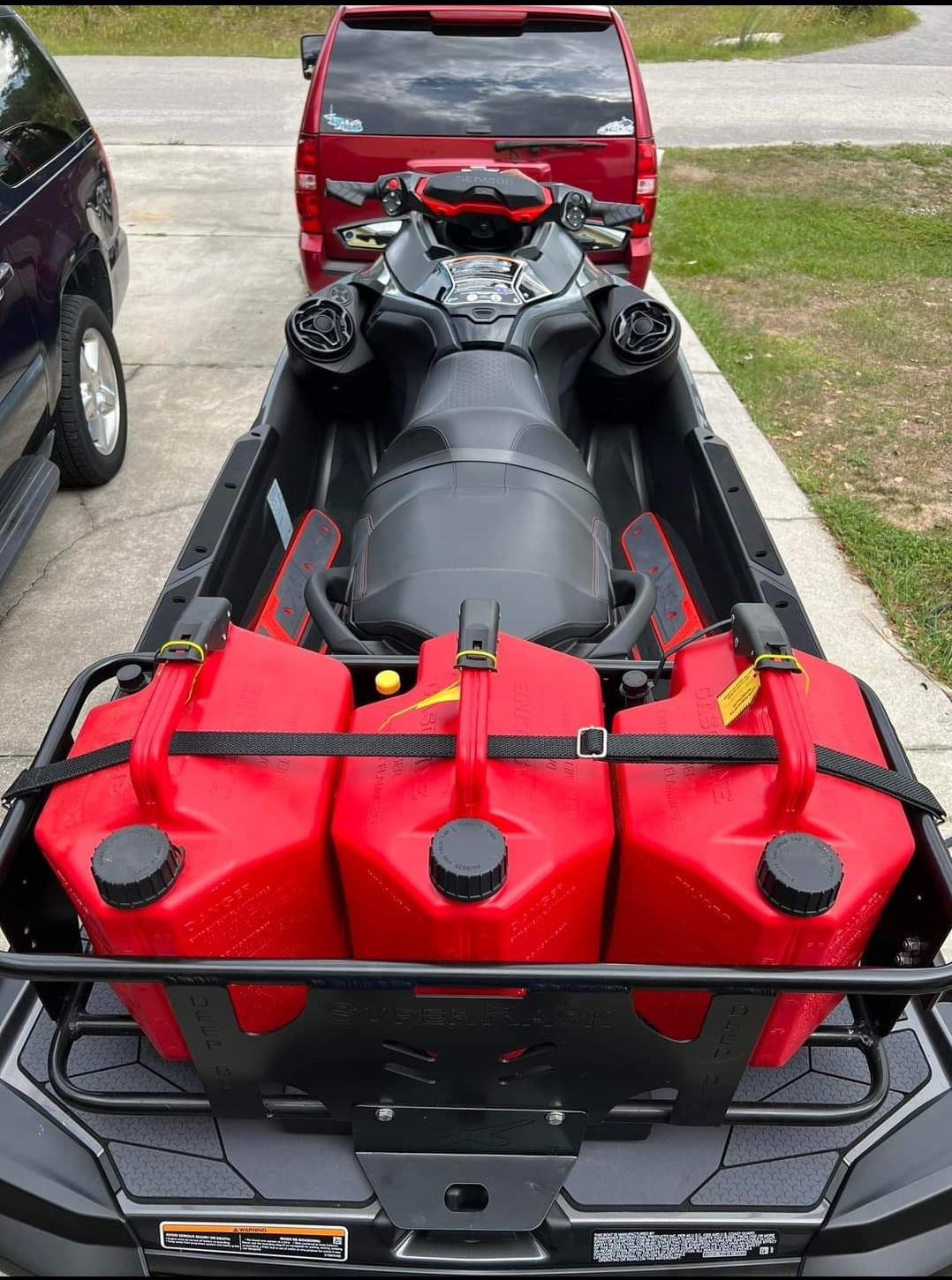 Deep Blue Cruise with LINQ system PLUS Reinforcement Base and Back Support for Sea-Doo RXT and RXTX MODELS ONLY with LINQ system 2018 -2025