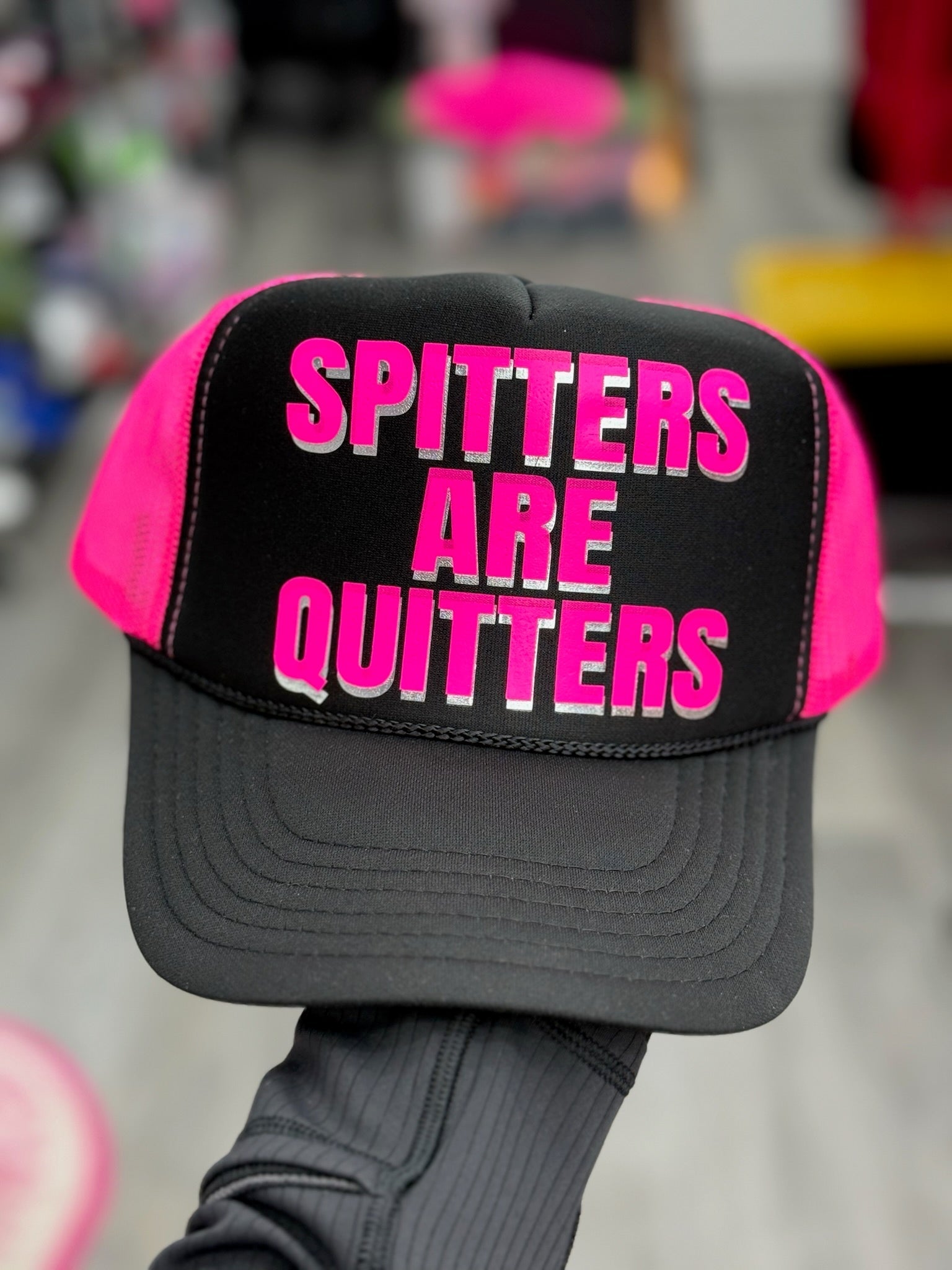Spitters Are Quitters Trucker Hat