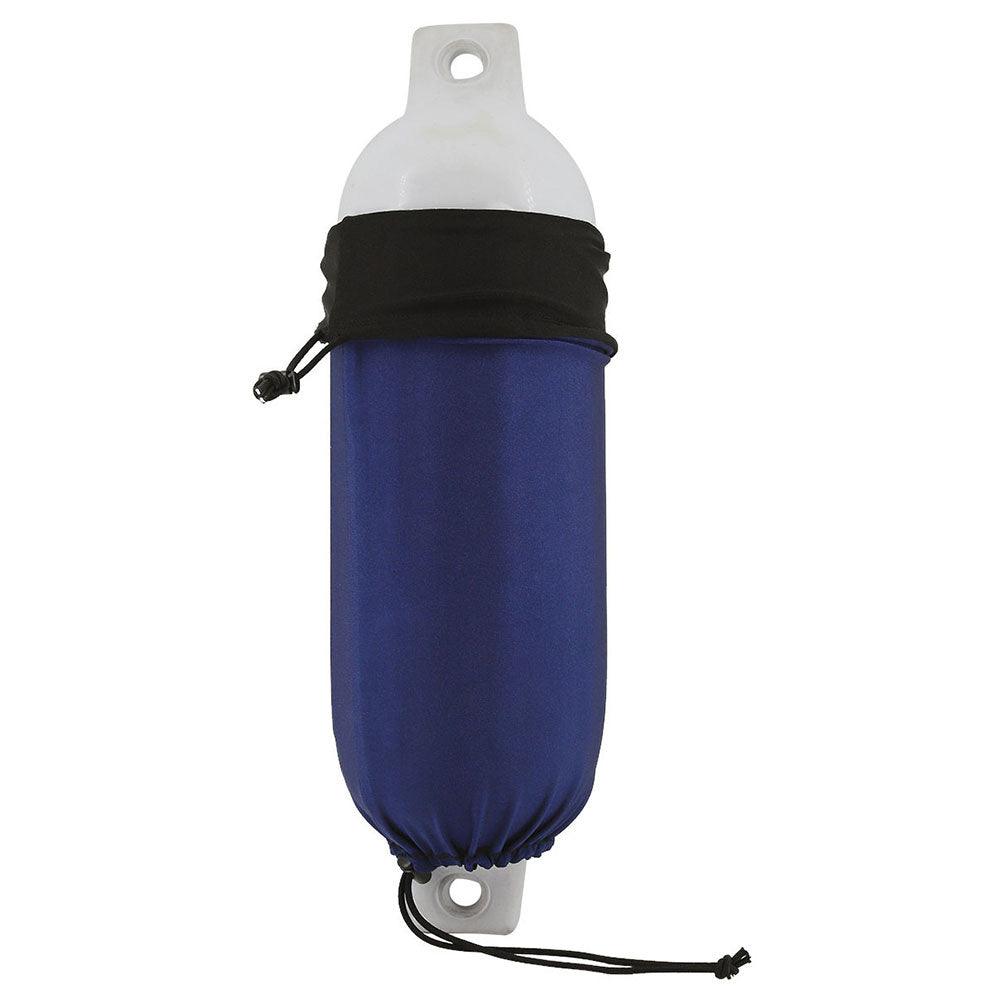Dock Edge Reversible Fender Cover - Black/Blue - Medium