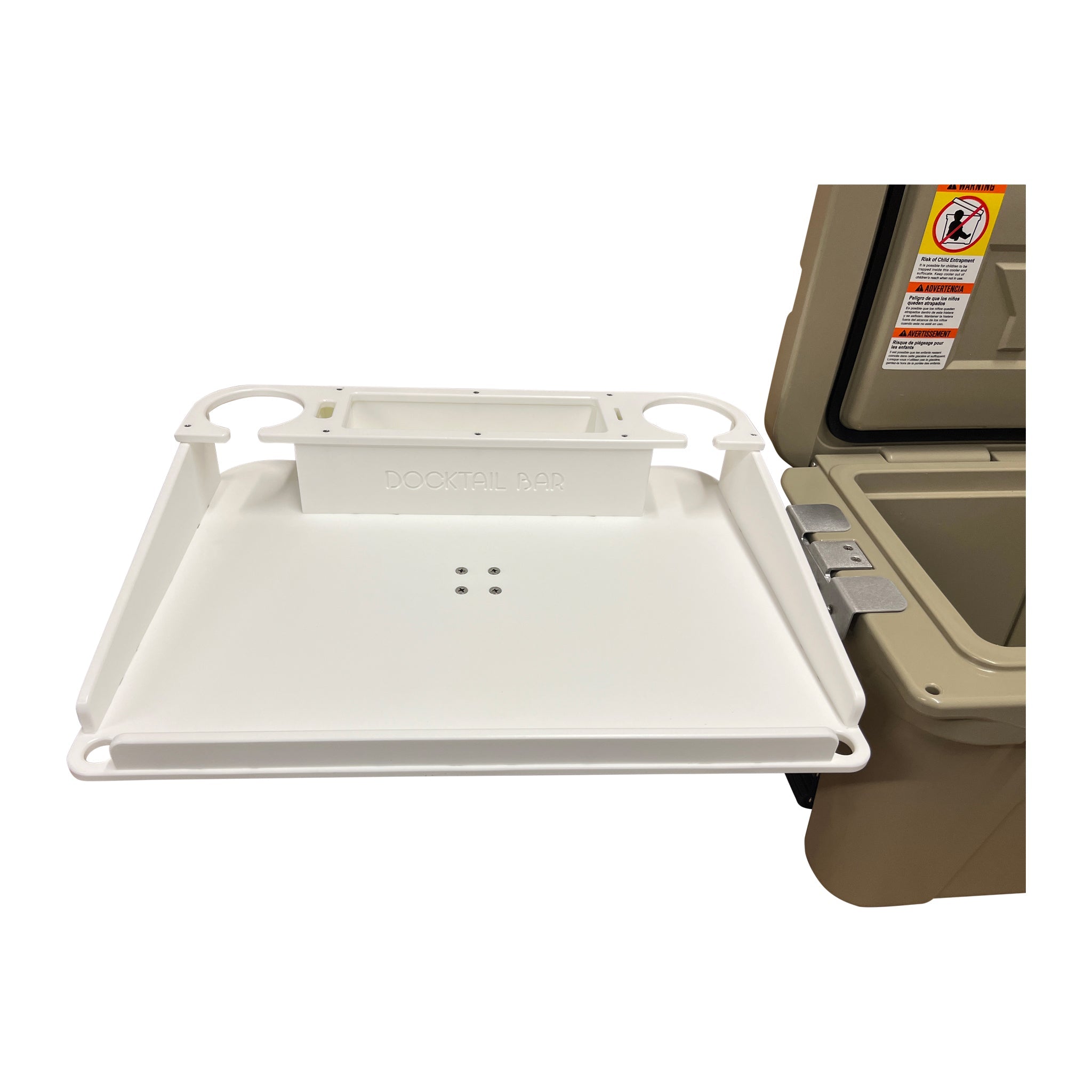 Docktail Bar Yeti Tundra Cooler Cup Holders and Table System