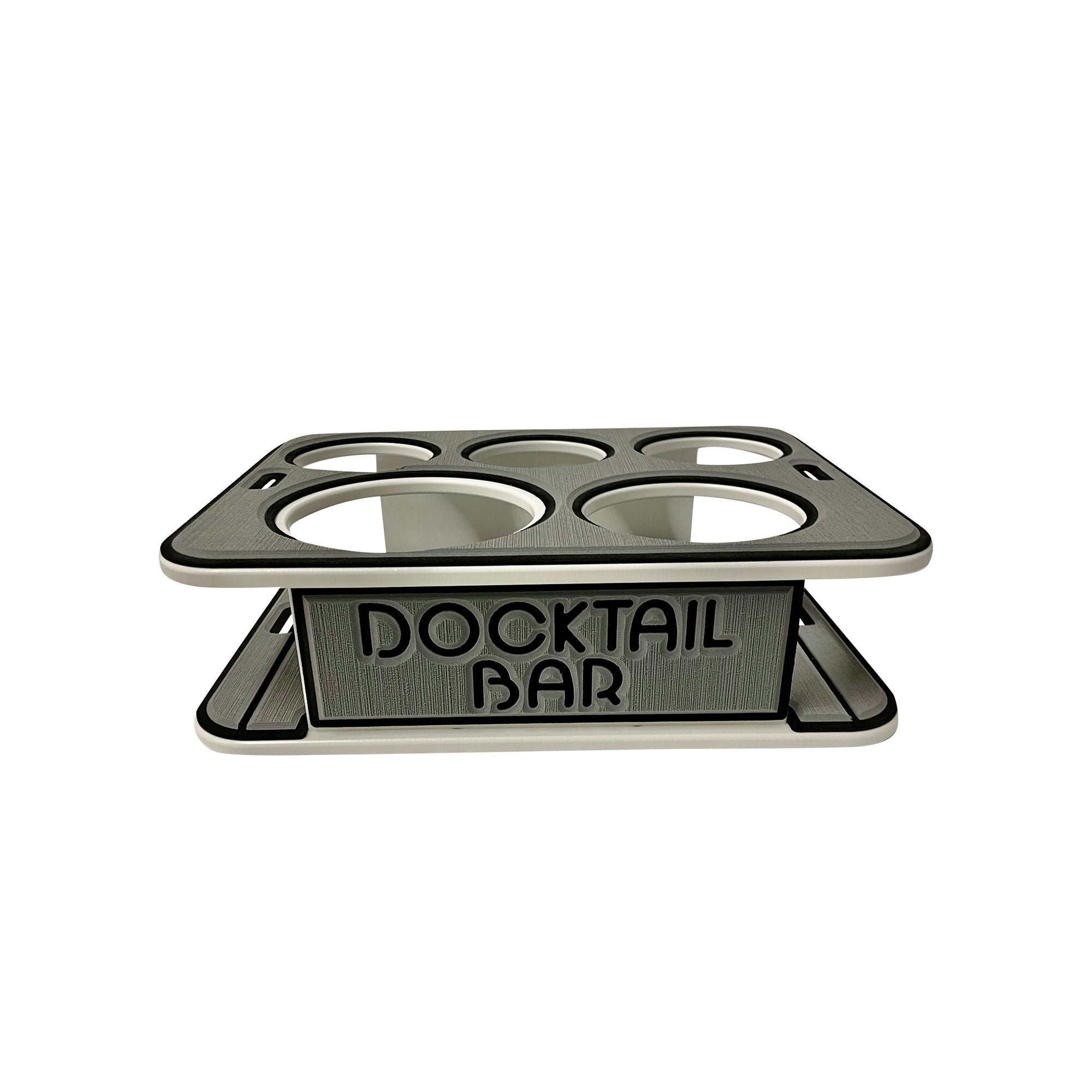 Docktail Jr Boat Cup Holder Caddy with 2 SeaSucker Vacuum Mounts - Choose Your Color