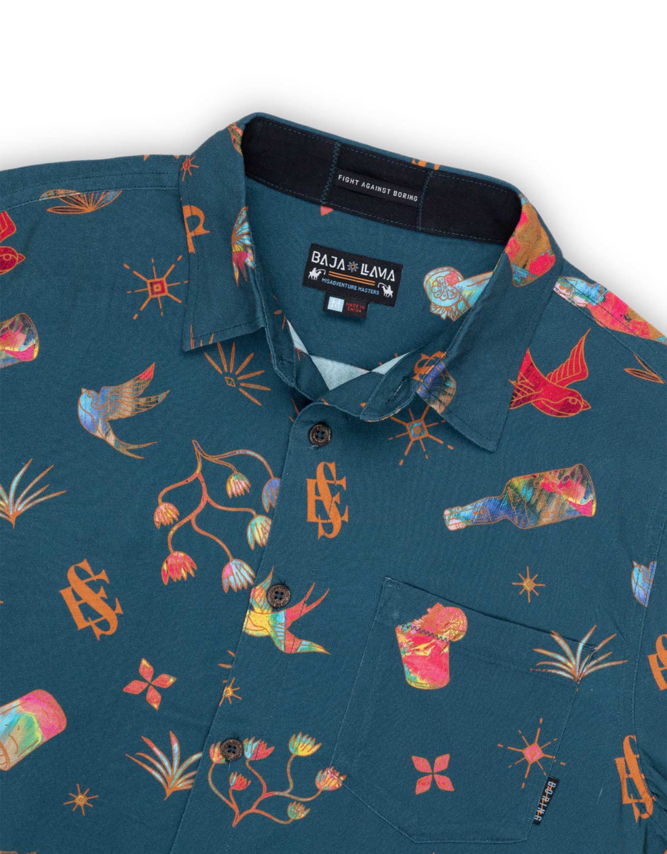 EL SATIVO TEQUILA - NIGHTHAWK™ BUTTON UP