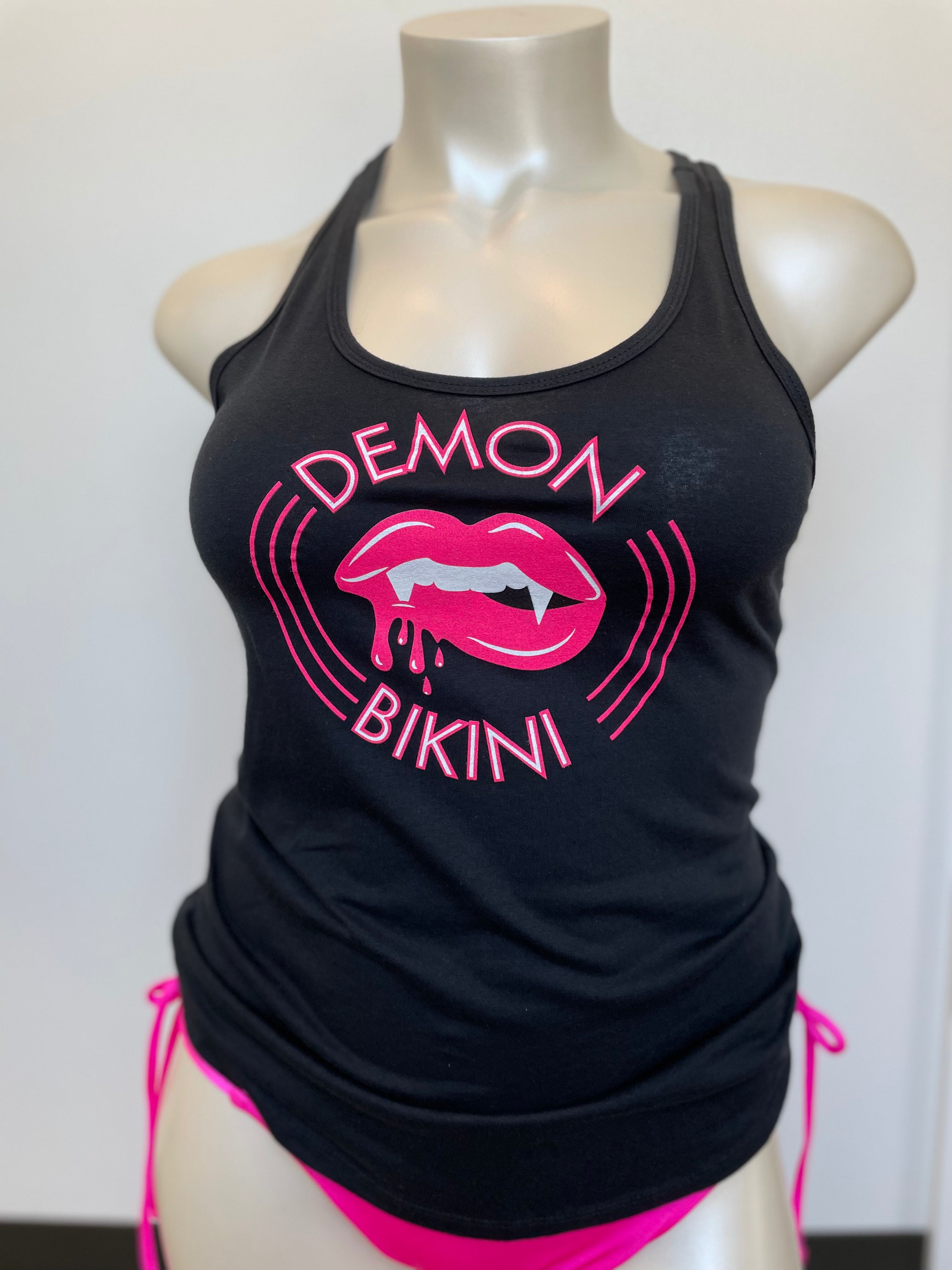 Demon Bikini // Racerback Tank Top