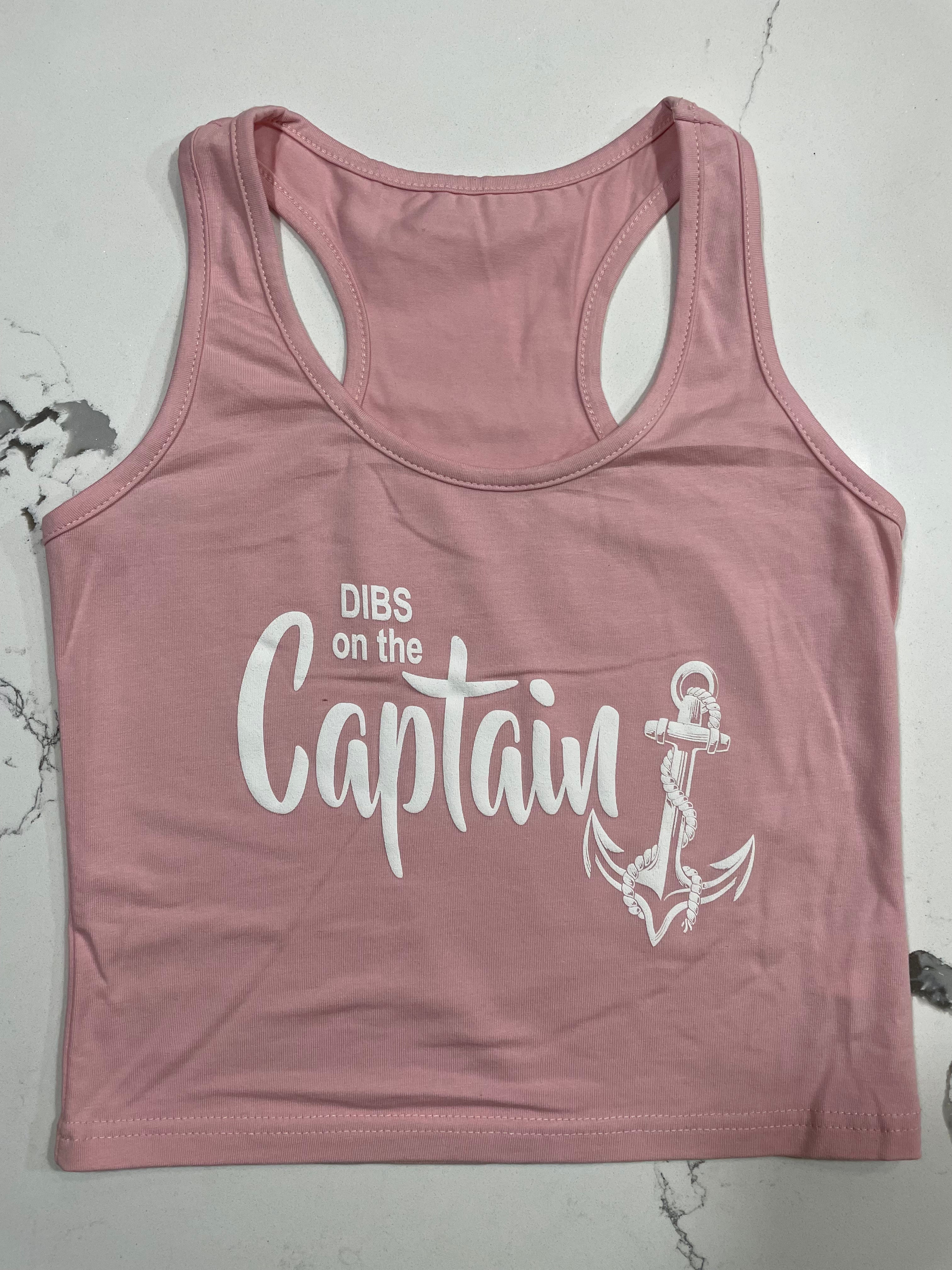 Dibs On The Captain // Crop Top