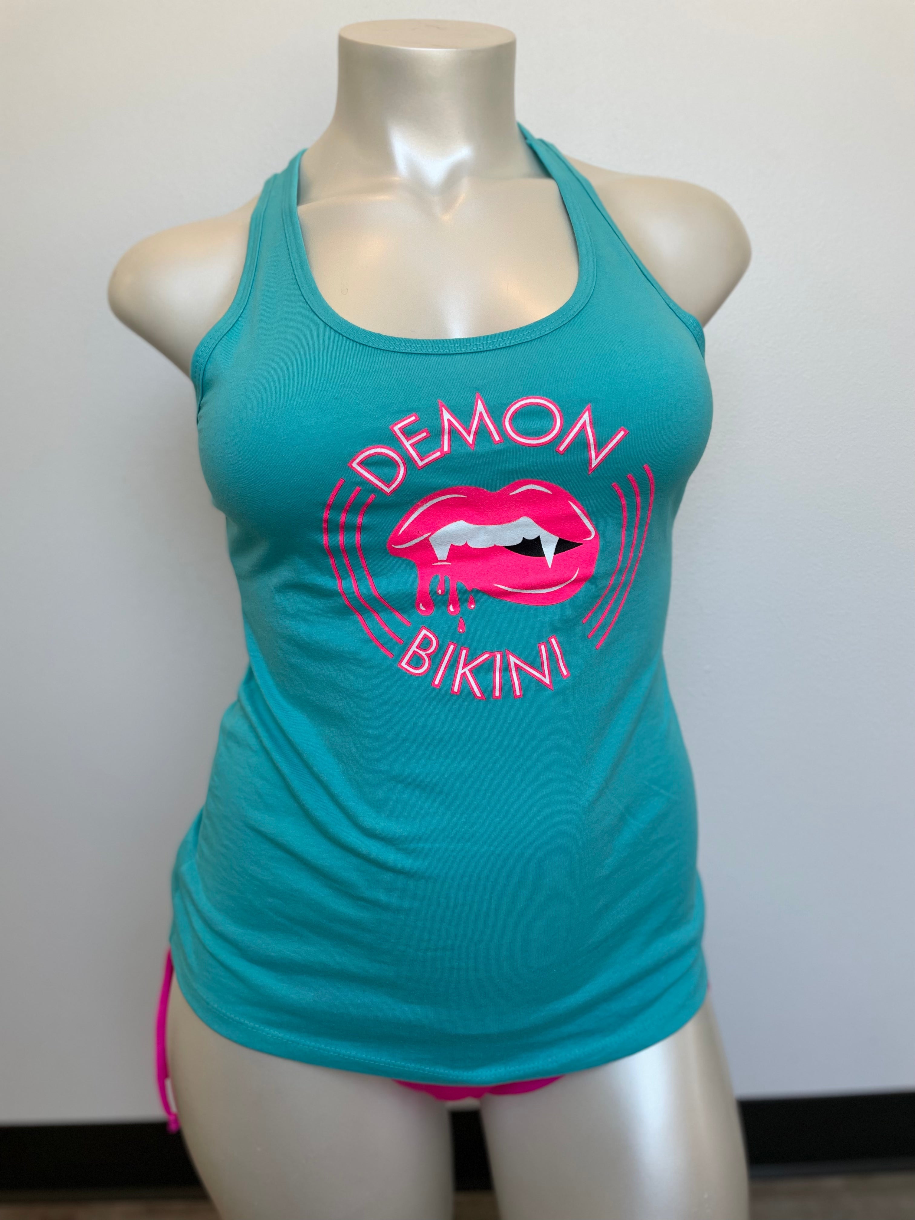 Demon Bikini // Racerback Tank Top