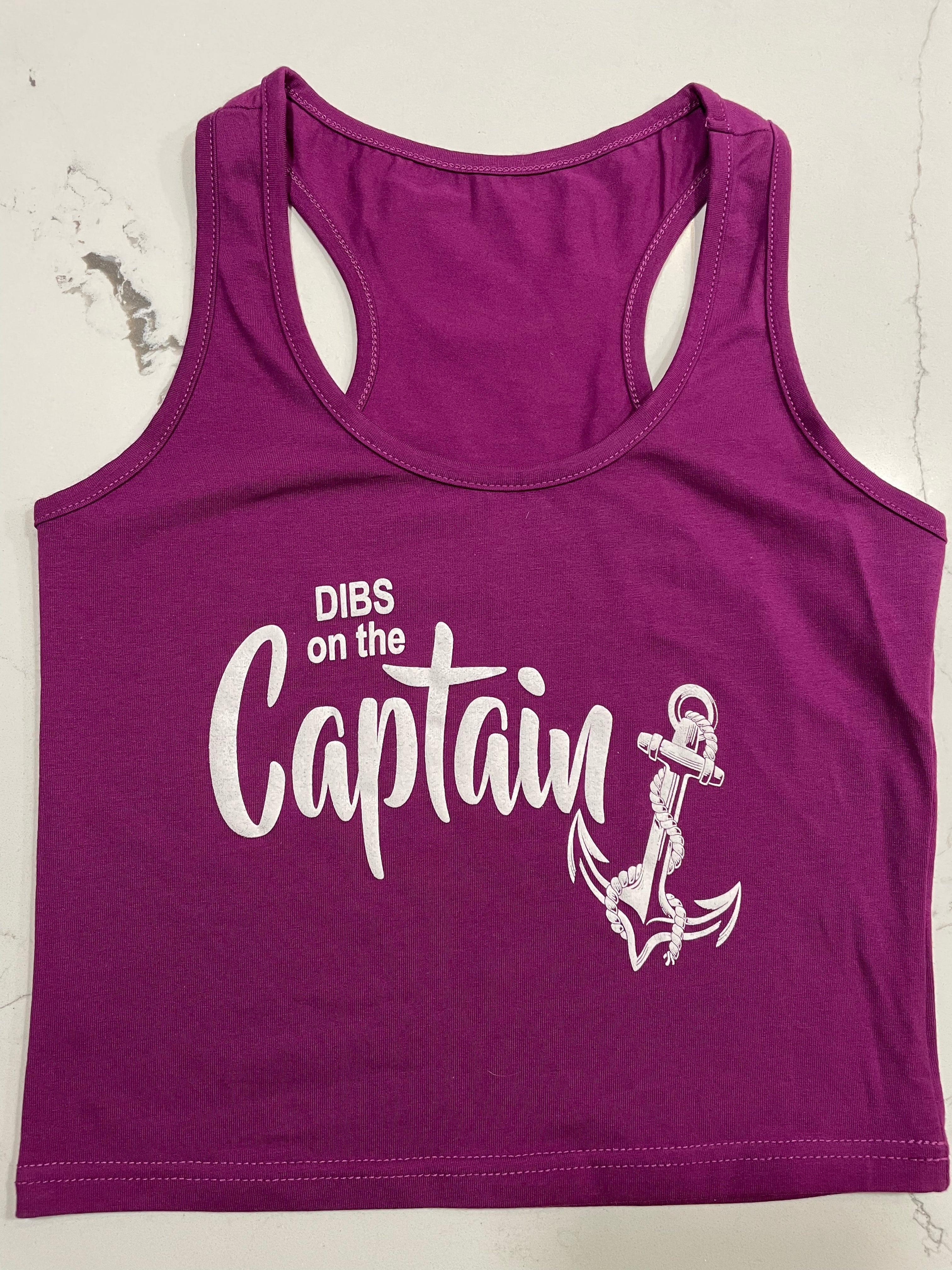 Dibs On The Captain // Crop Top