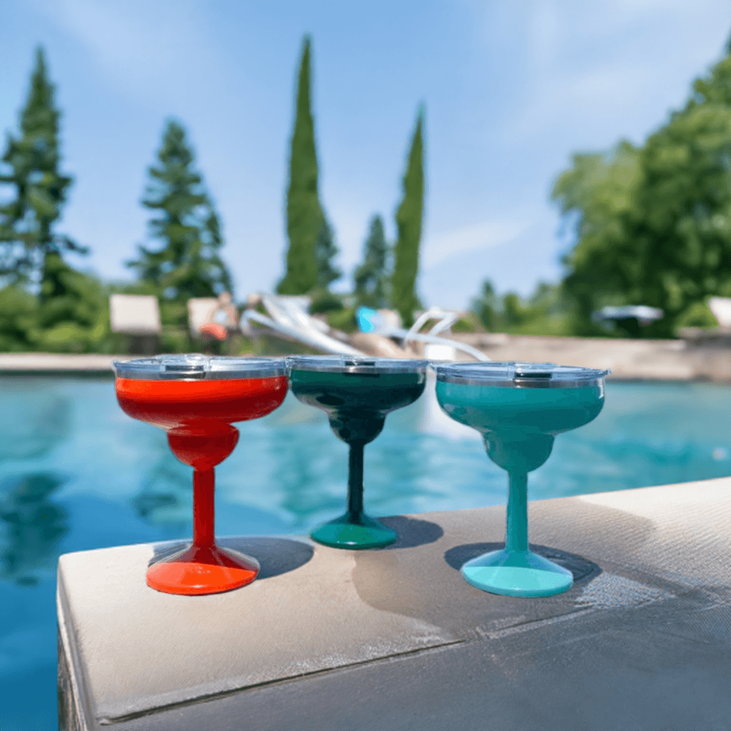 RITA™ 13OZ Insulated Metal Margarita Tumbler, Margarita Glass For Cocktails, Wine, Cold Drinks