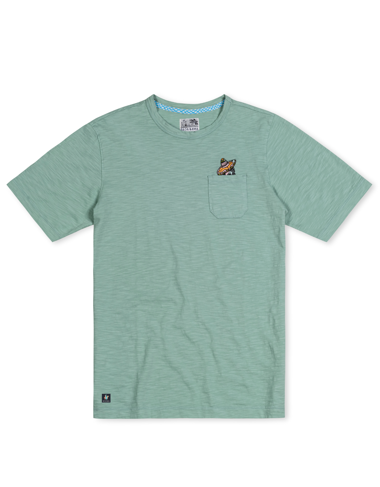 SOMBRERO - SLUB PIMA POCKET TEE