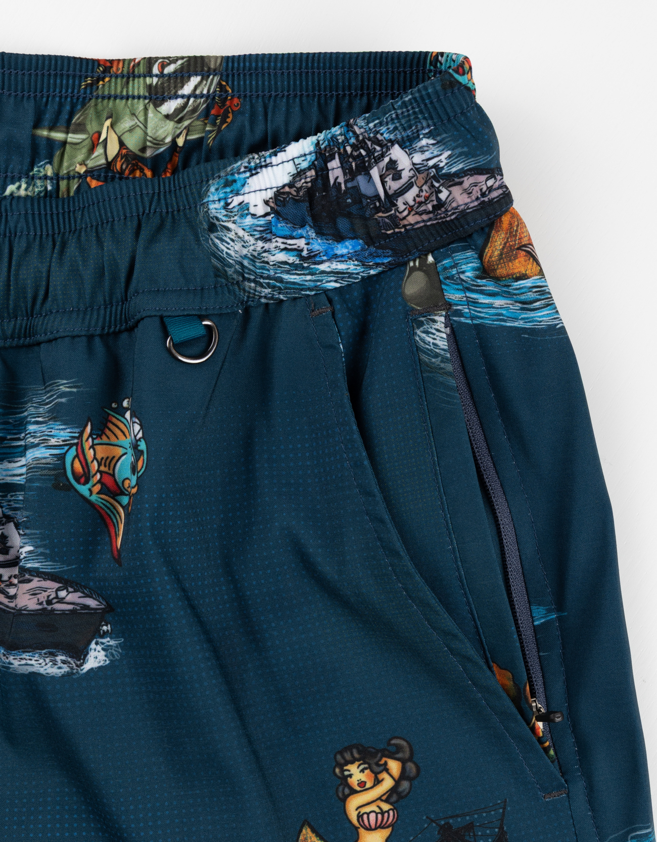 SAILOR STORIES - NAVY STRETCH SWIMSUIT