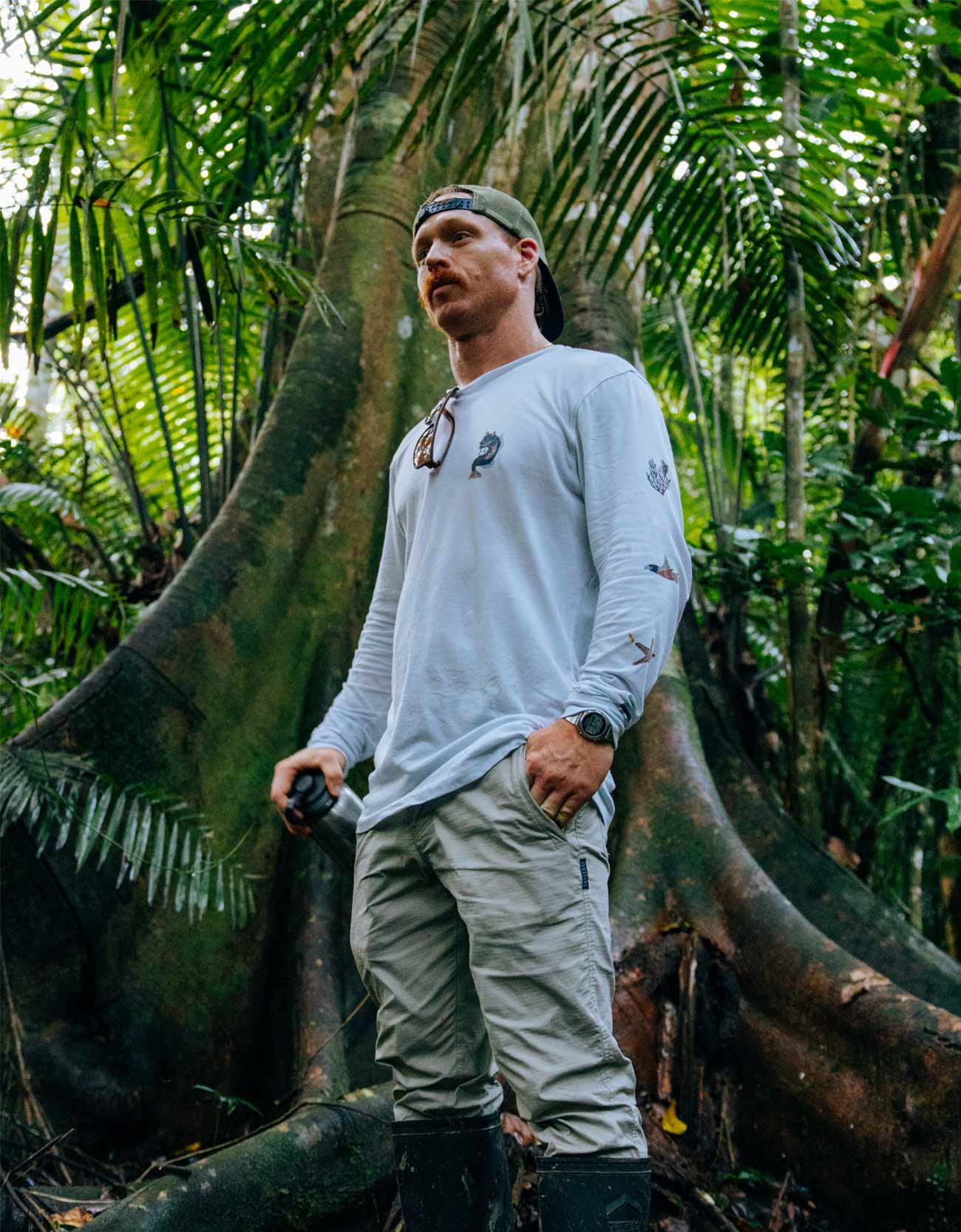 SPLIT PERSONALITIES LONG SLEEVE TEE