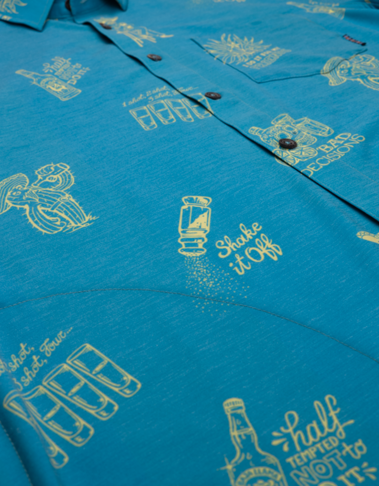 BAD DECISIONS - VAGABOND™ BUTTON UP