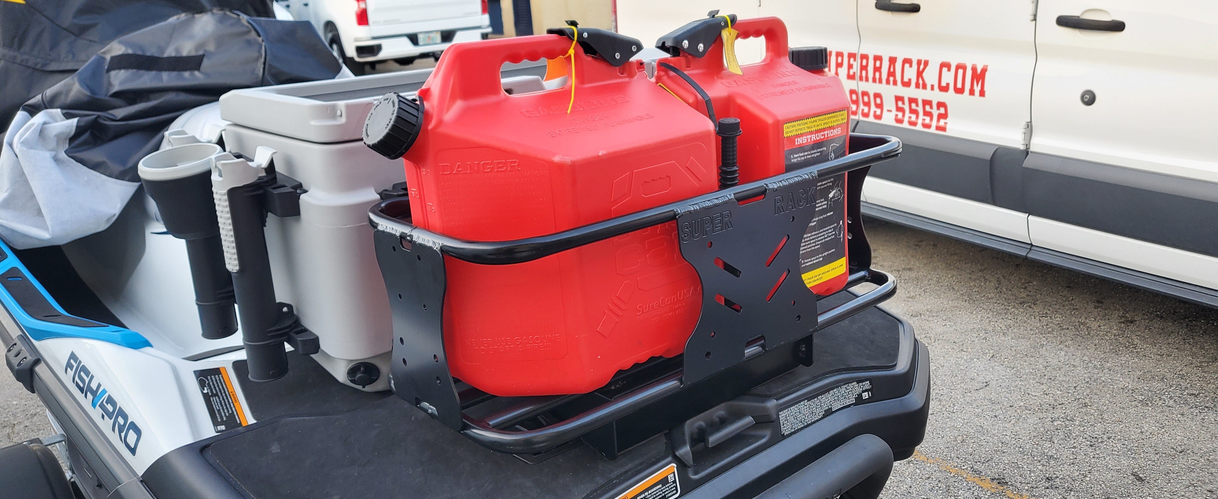 FISHPRO rear Cargo Rack plus Back Reinforcement