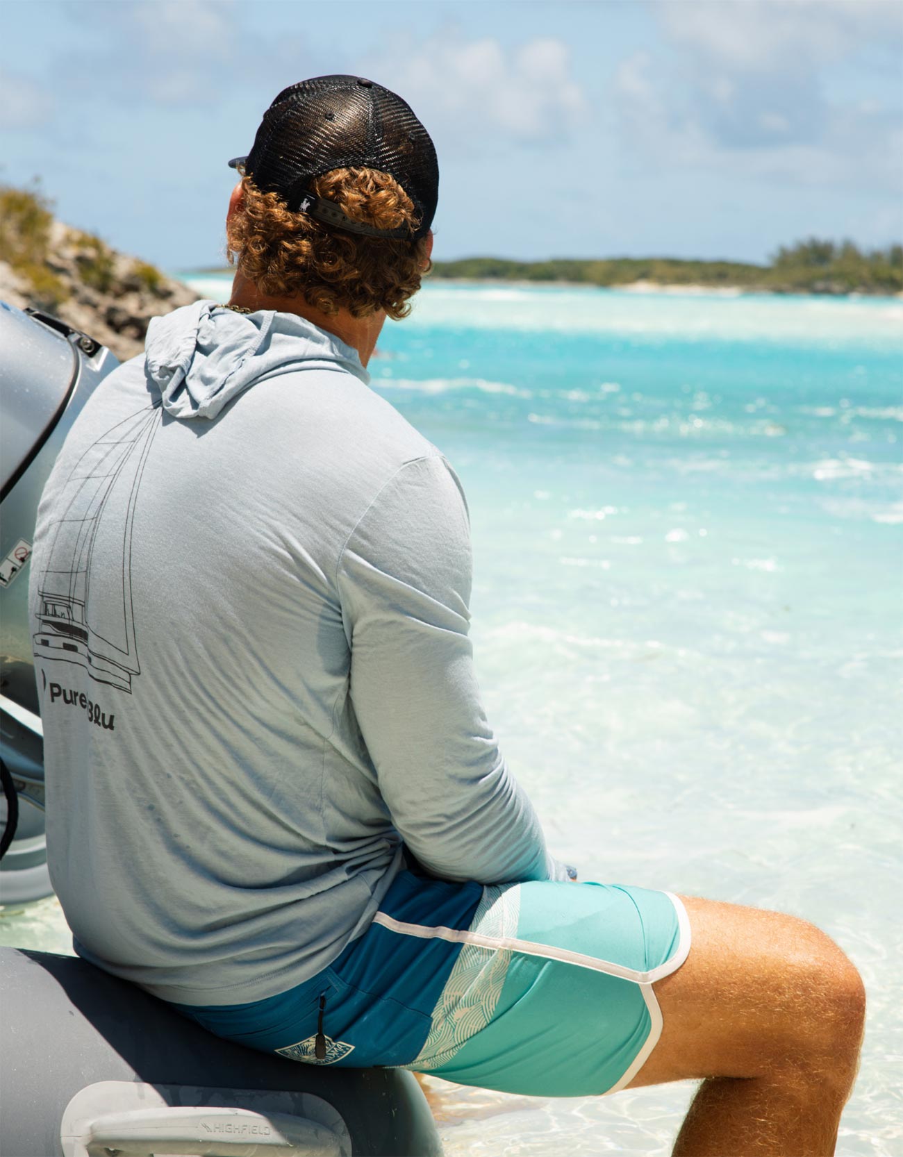 4 FINGERS - REMANSO 17" BOARDSHORTS