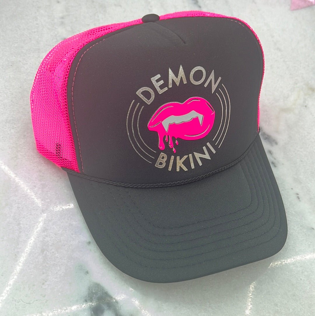 Neon Demon Bikini // Trucker Hat