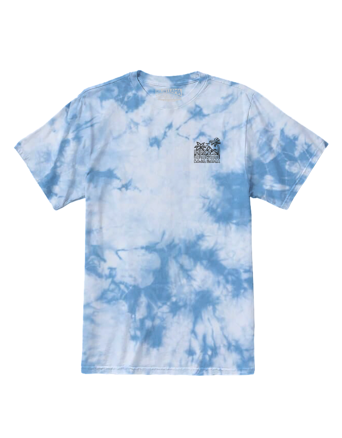 WAVY DAYZ - BLUE TIE DYE  PRIMO GRAPHIC TEE