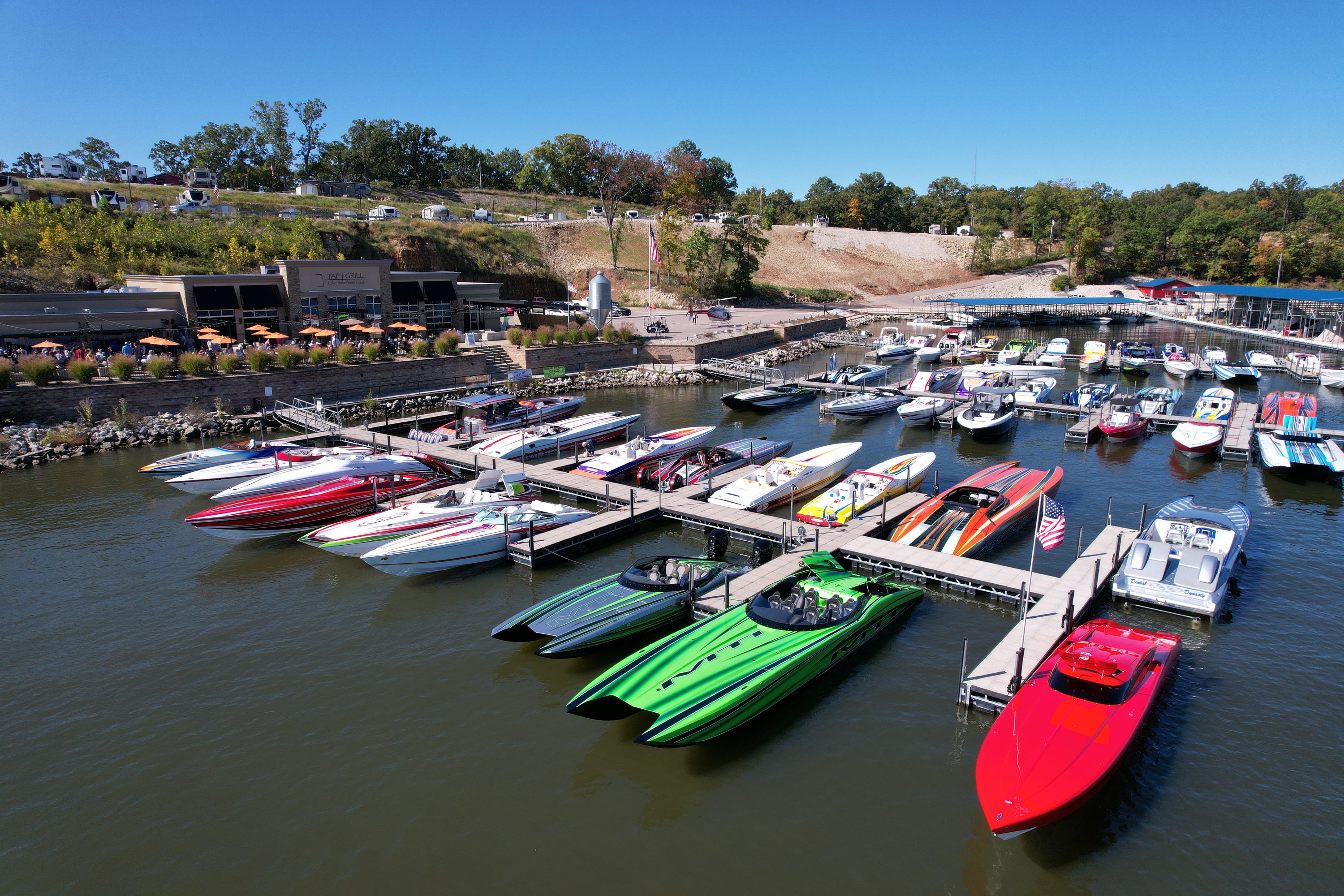 powerboat club menu