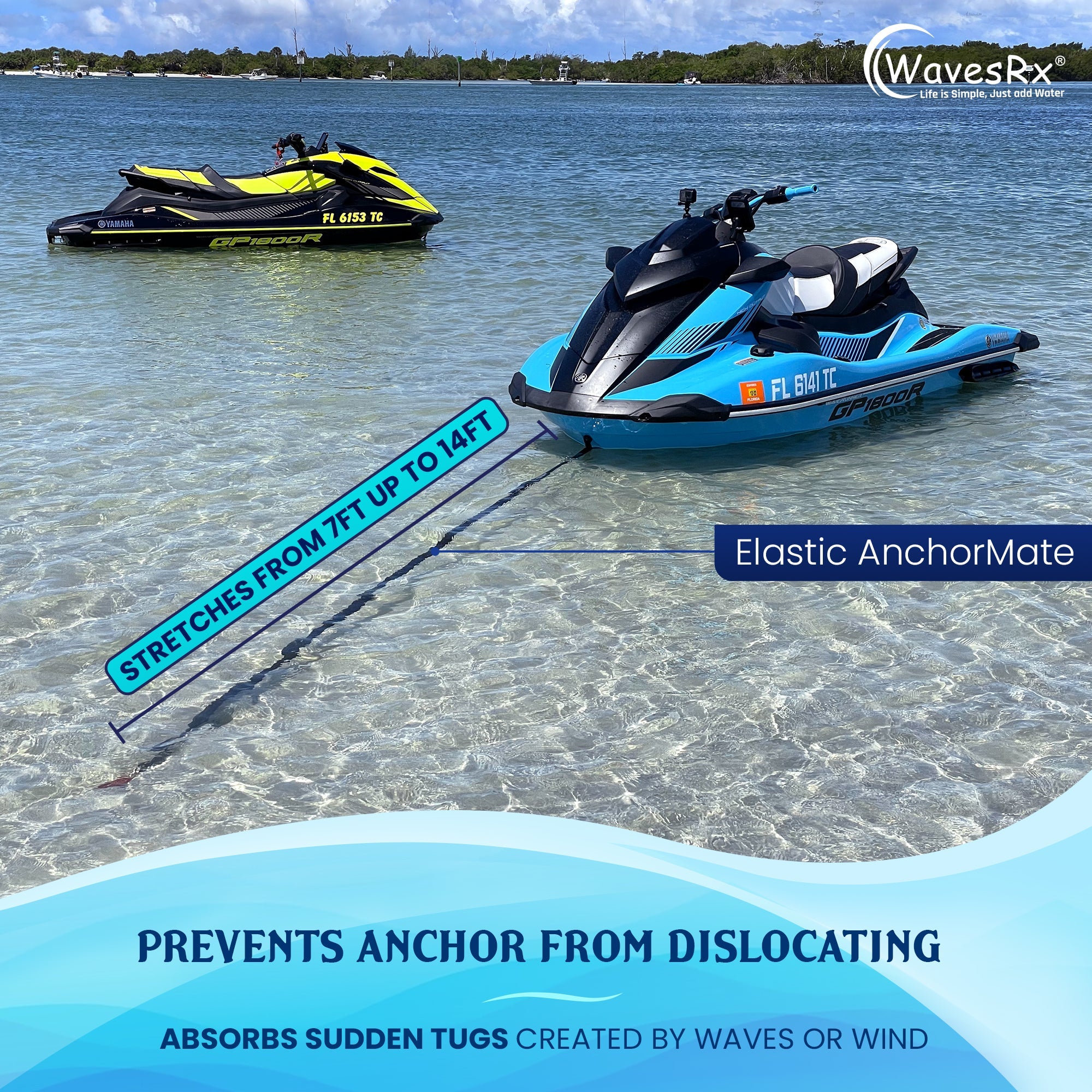 7'-14' ANCHORMATE BUNGEES