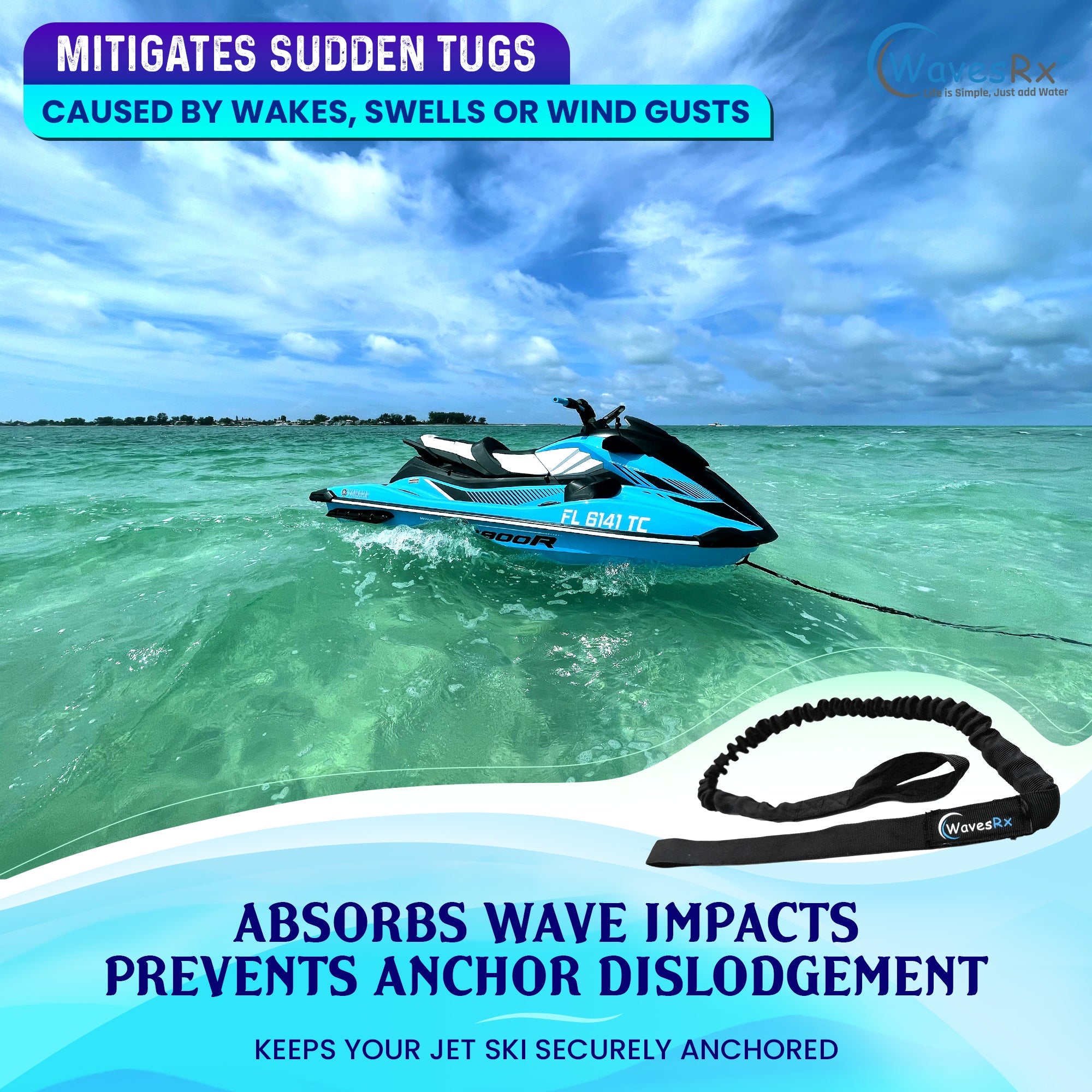 BOW TETHER ANCHOR BUNGEE