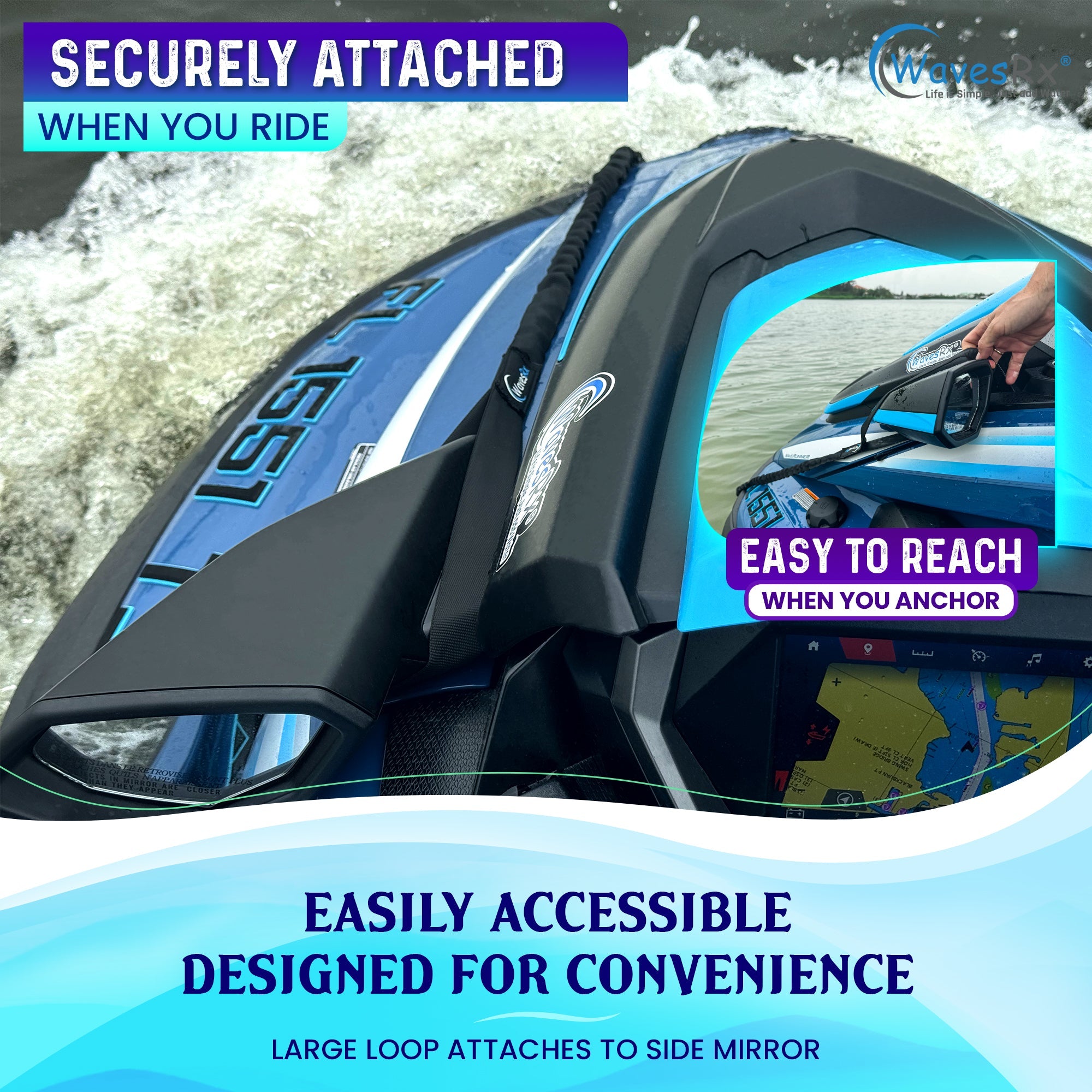 BOW TETHER ANCHOR BUNGEE