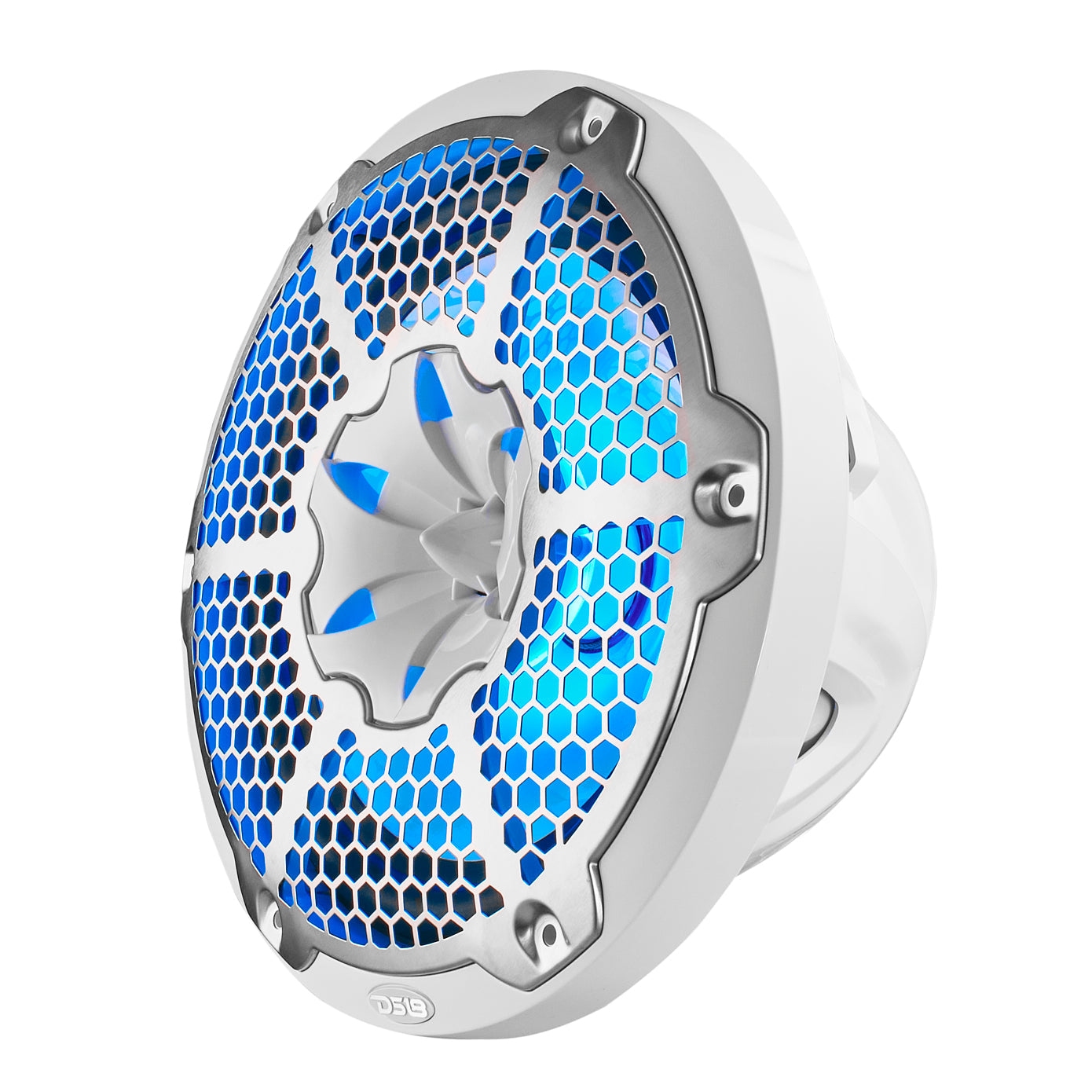 NXL 10" 2-Way Coaxial Marine Speaker with RGB LED Lights 200 Watts Rms 4-Ohm