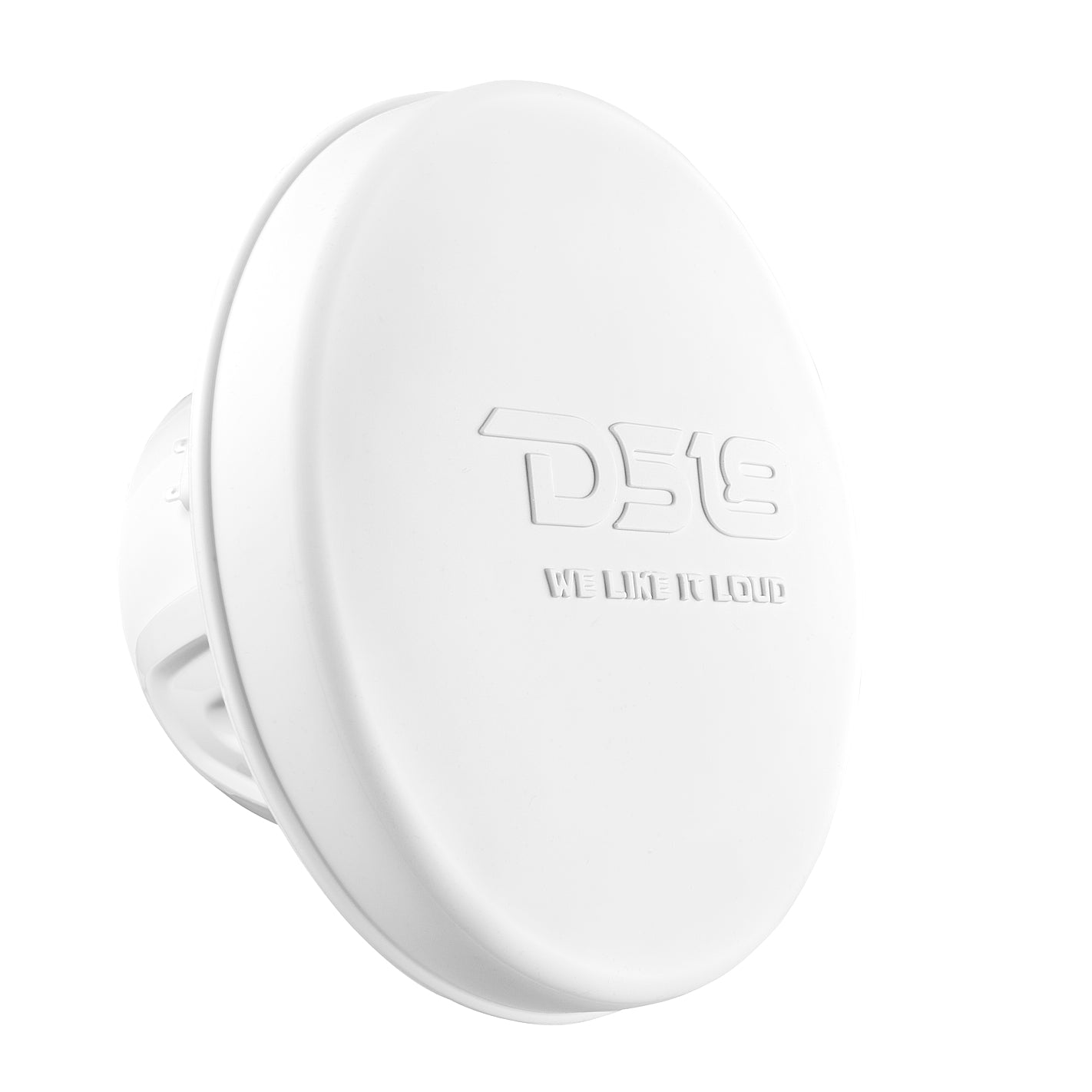 NXL 6.5" 2-Way Coaxial Marine Speaker With LED RGB Lights 100 Watts Rms 4-Ohm - White