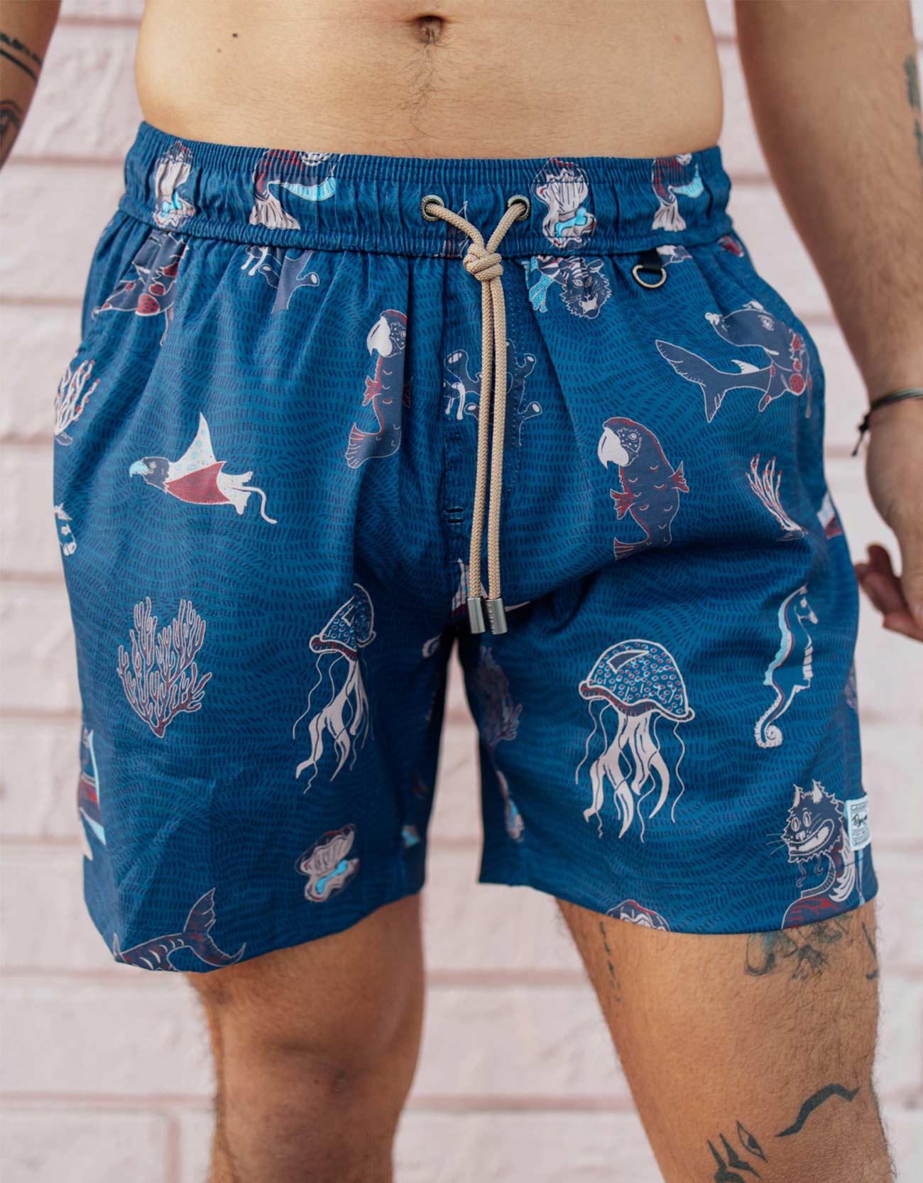 SPLIT PERSONALITIES - STRETCH SWIMSUIT