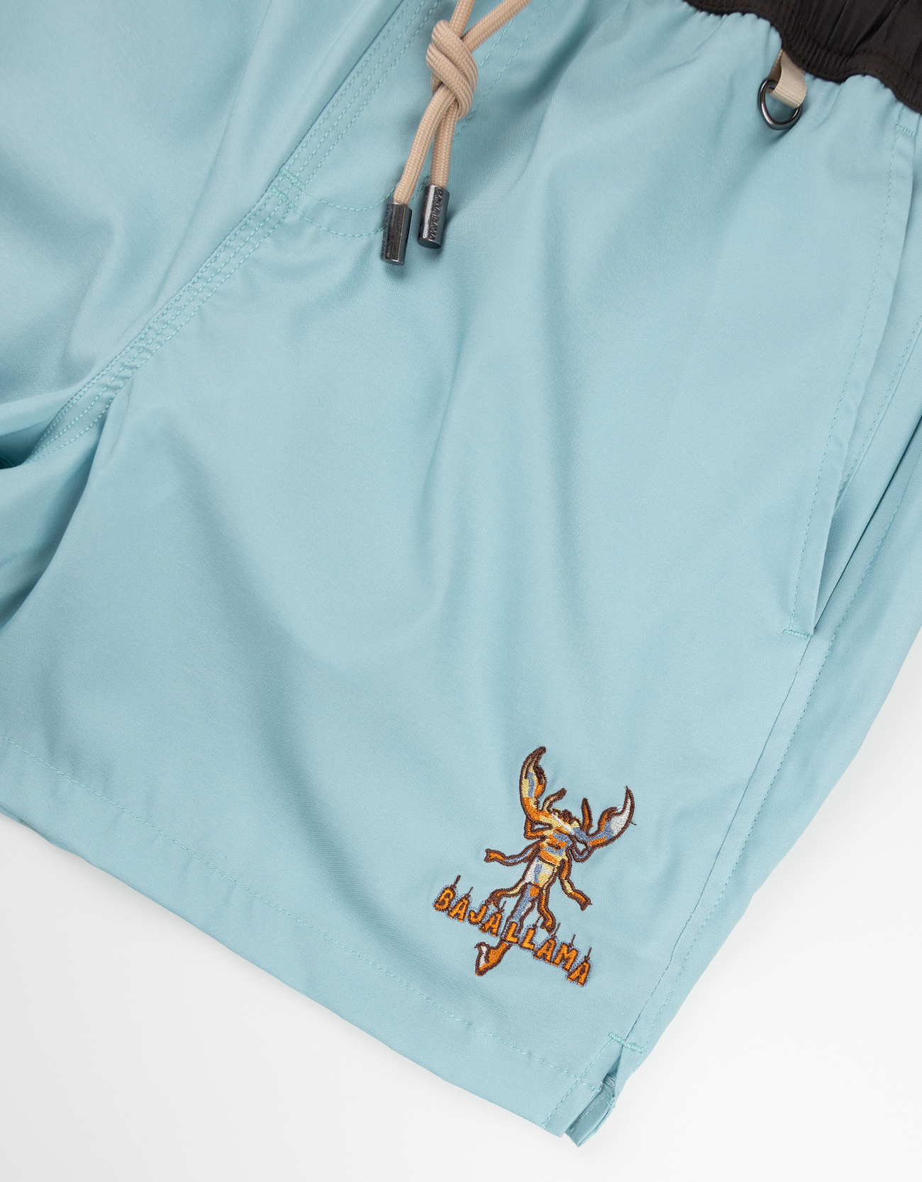 DESERT STINGER - AQUA STRIPES STRETCH SWIMSUIT