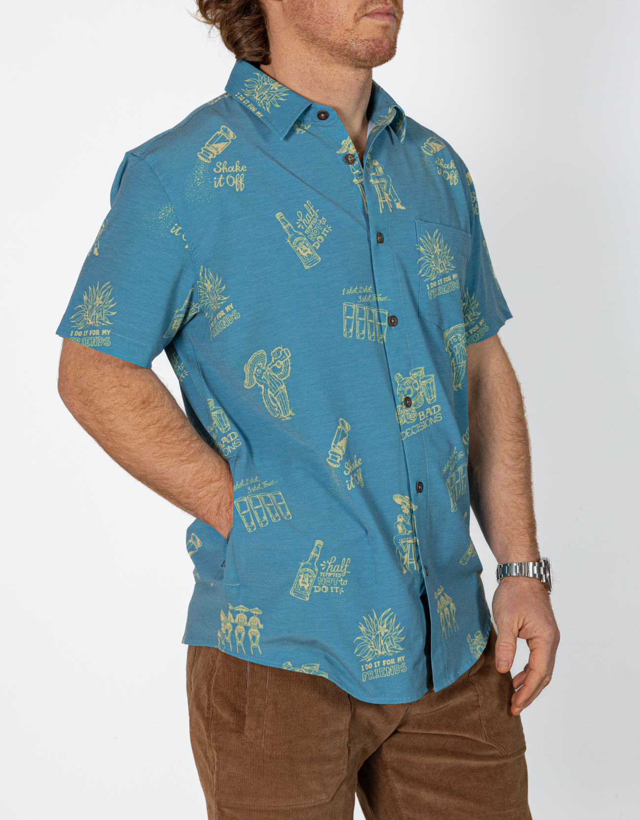 BAD DECISIONS - VAGABOND™ BUTTON UP