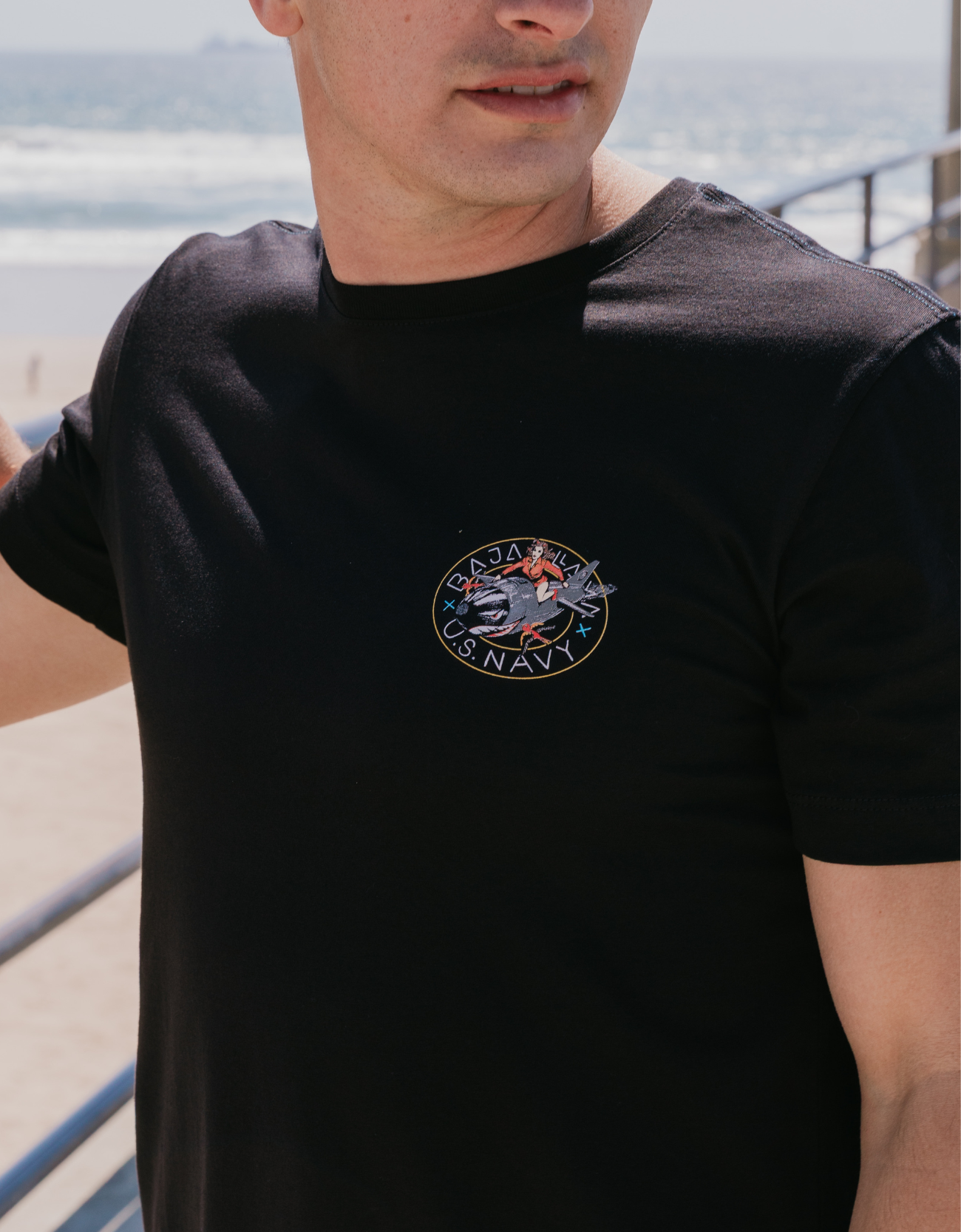 SAILOR STORIES OCTOPUS - BLACK PRIMO GRAPHIC TEE