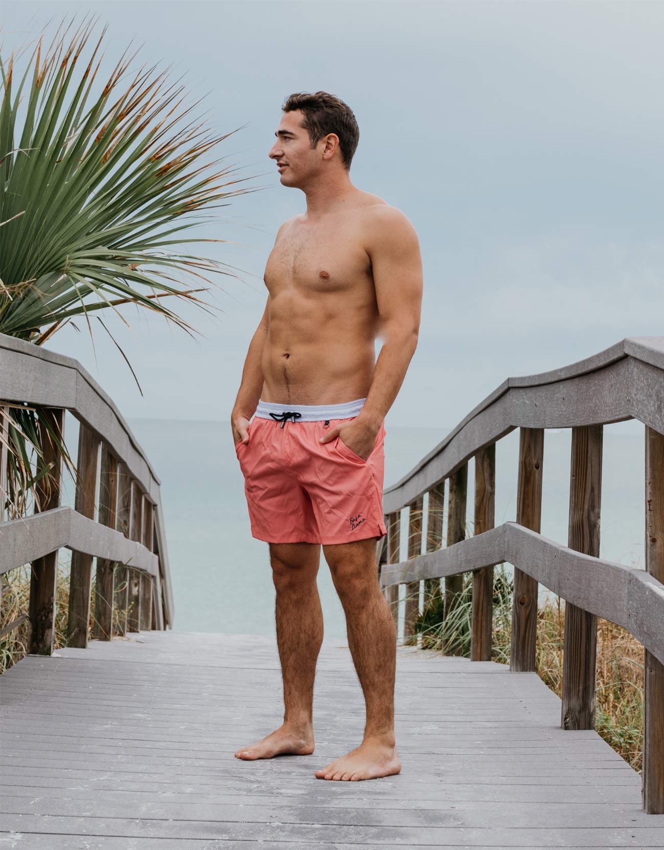 SALMON COMPANION - STRETCH SWIMSUIT