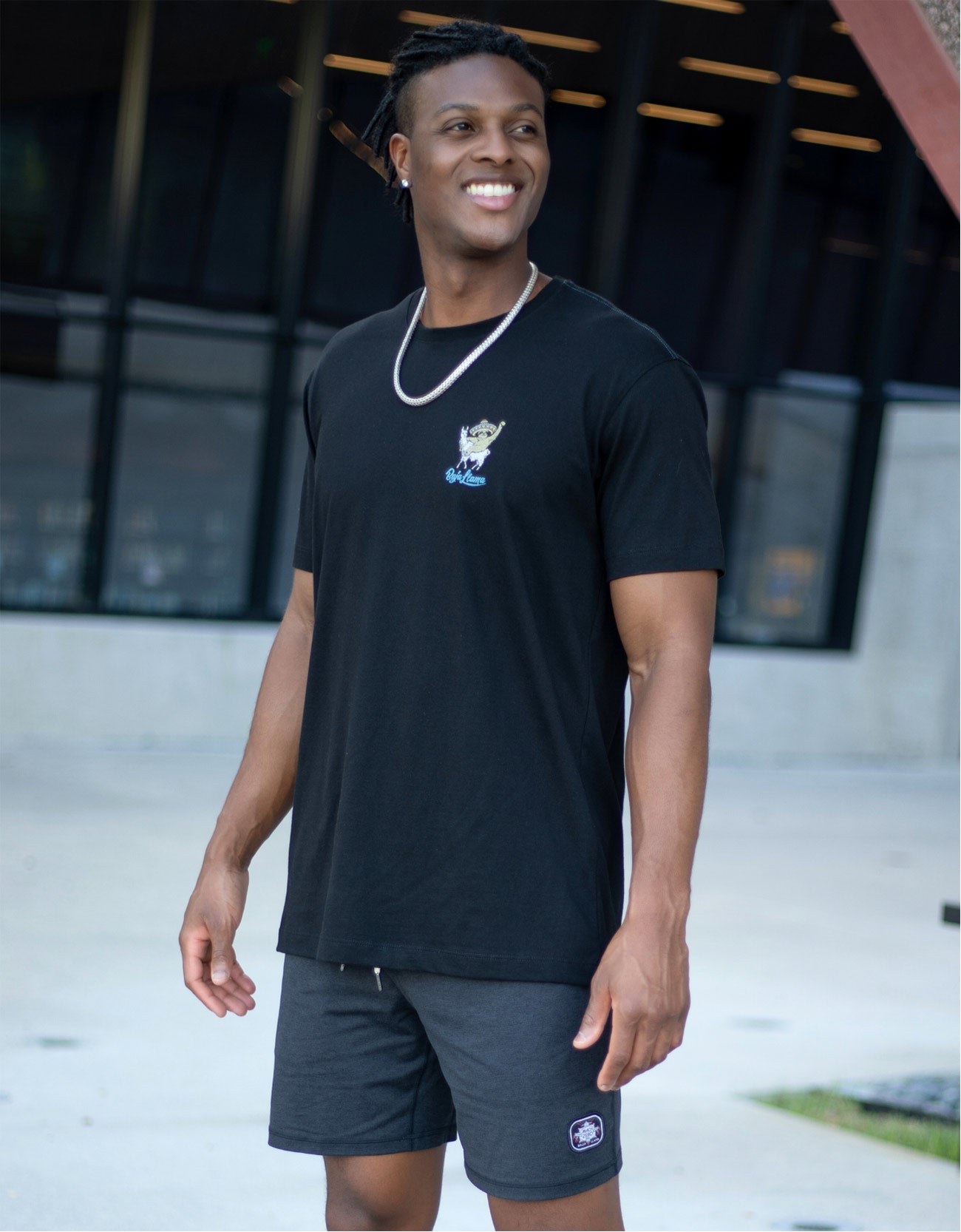 SUMMERTIME HERO - BLACK PRIMO GRAPHIC TEE